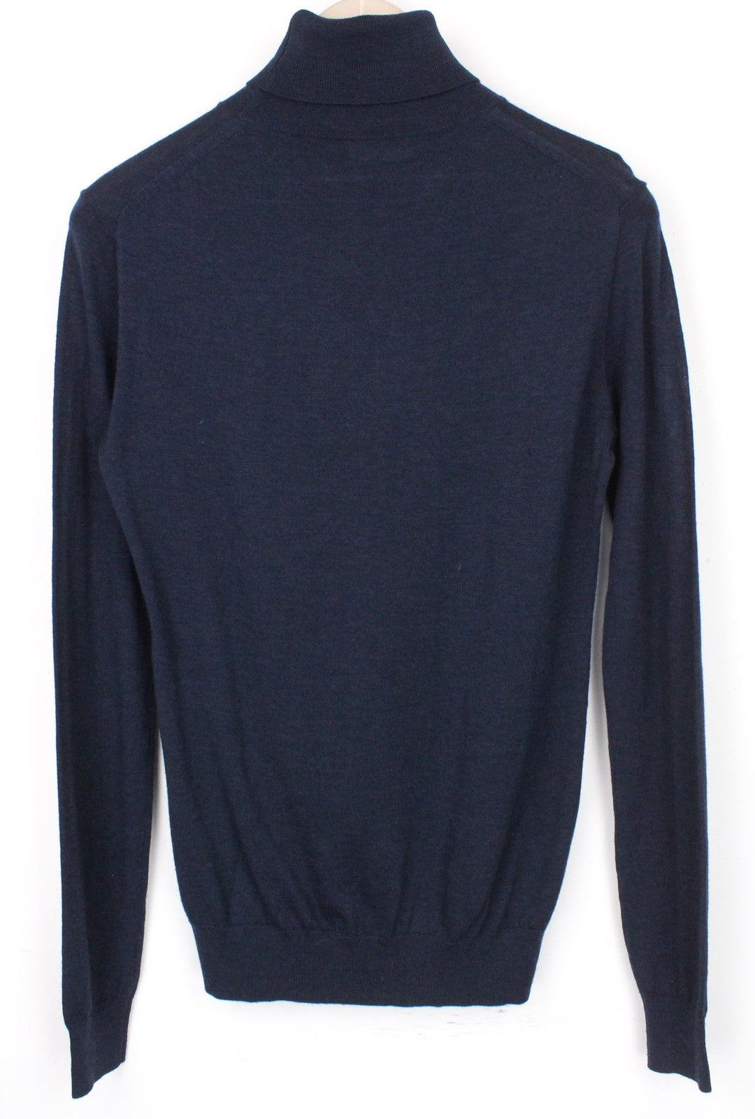 SUISTUDIO Hunter Women's Wool Pullover L Navy Blue Long Sleeve Jumper