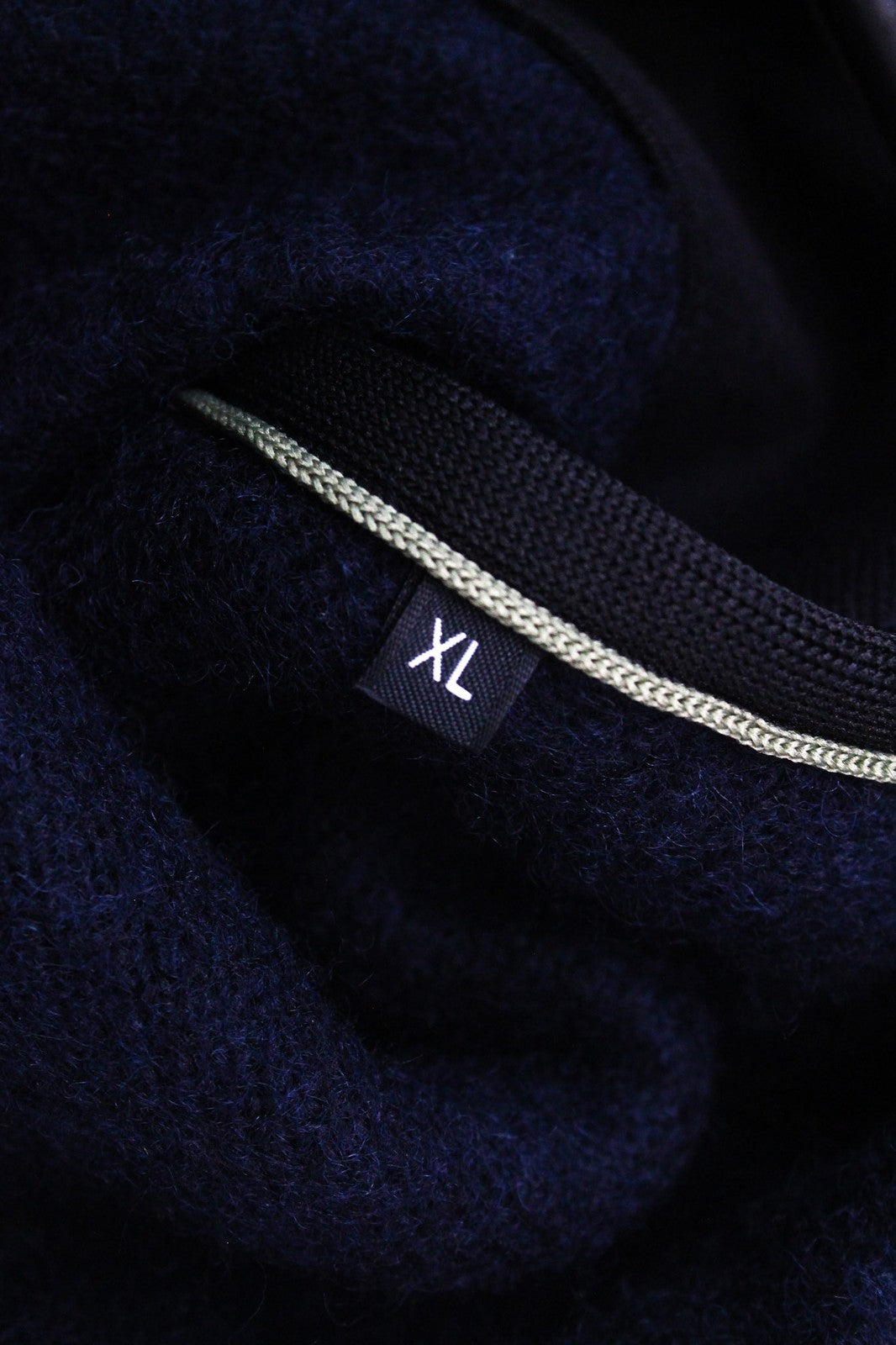 REPLAY Men's Jacket XL Navy Wool Blend Double-Breasted Lined Casual Logo Style