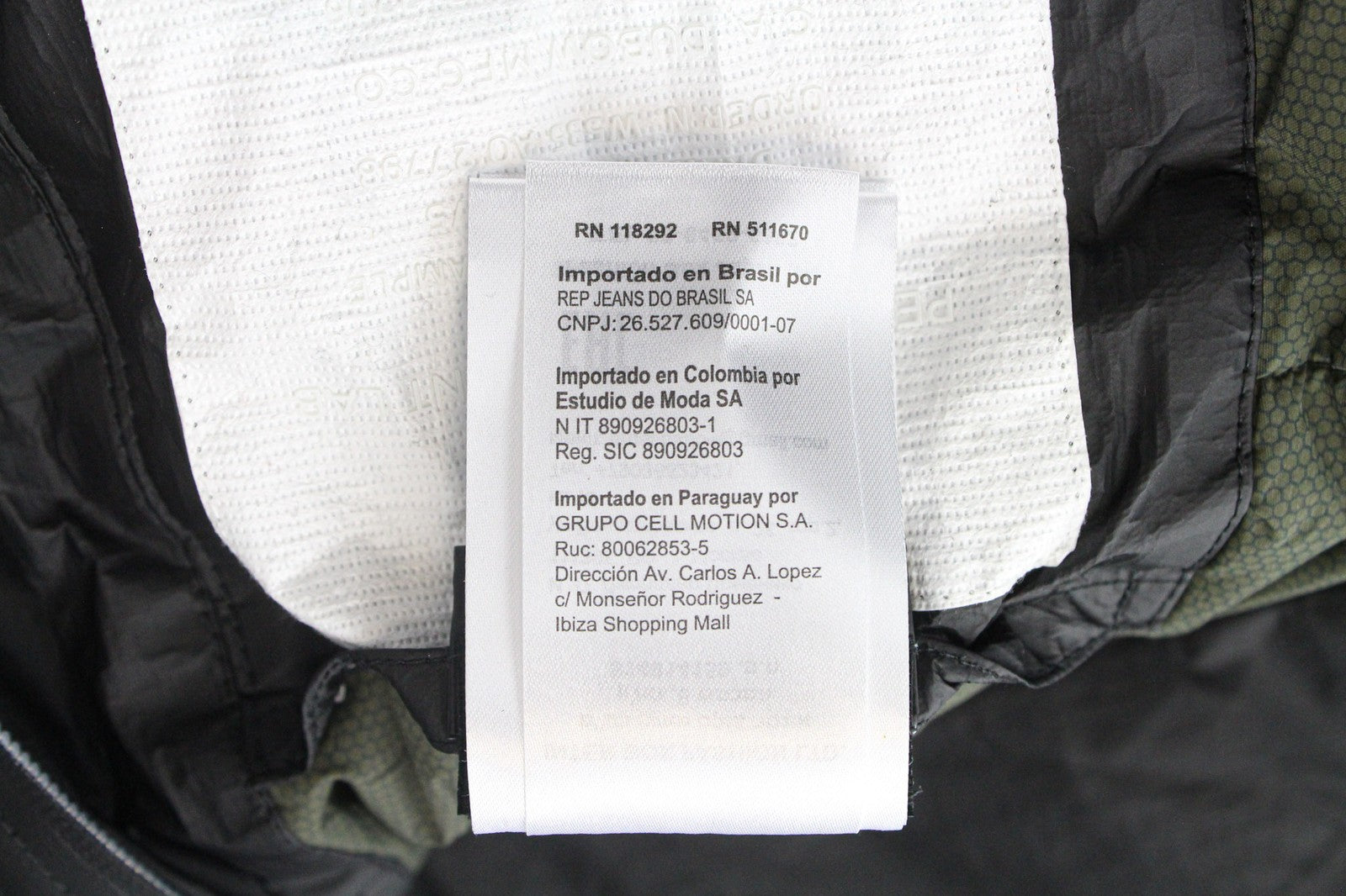 REPLAY Men's Jacket L Black Lined Padded Bomber with Zipper Front Closure