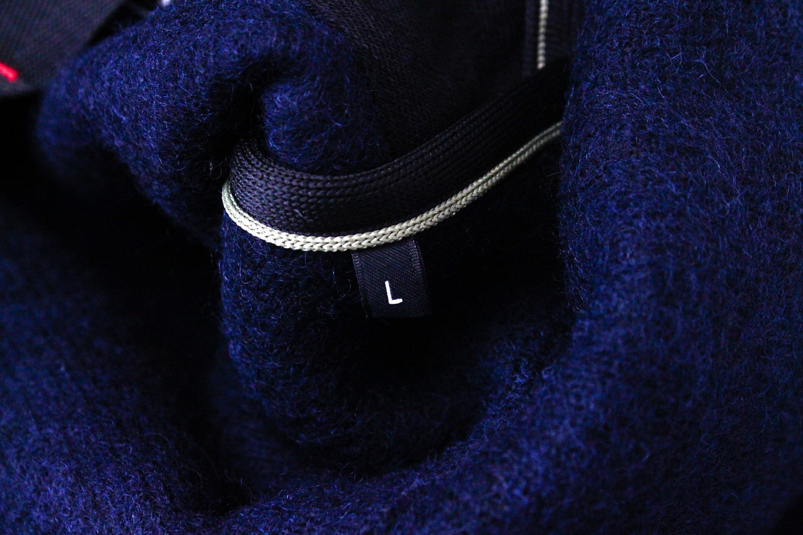 REPLAY Men's Jacket L Navy Blue Wool Blend Lined Double-Breast Casual Fit