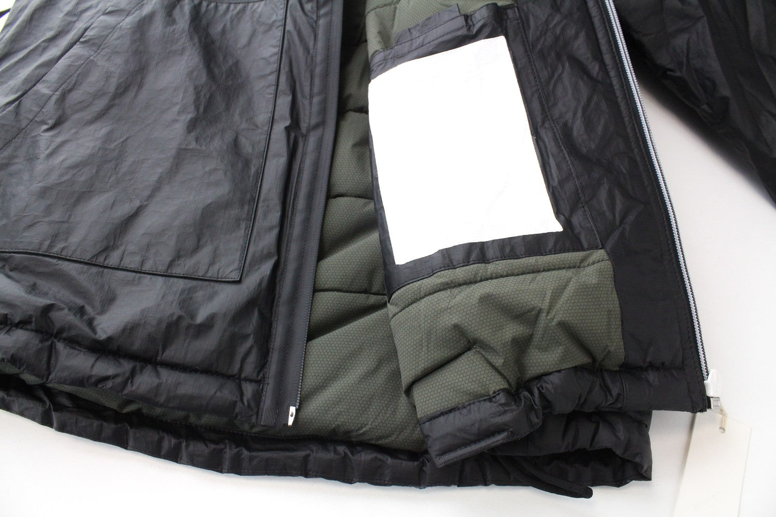 REPLAY Men's Bomber Jacket L Black Lined Single-Breast Padded Casual Coat