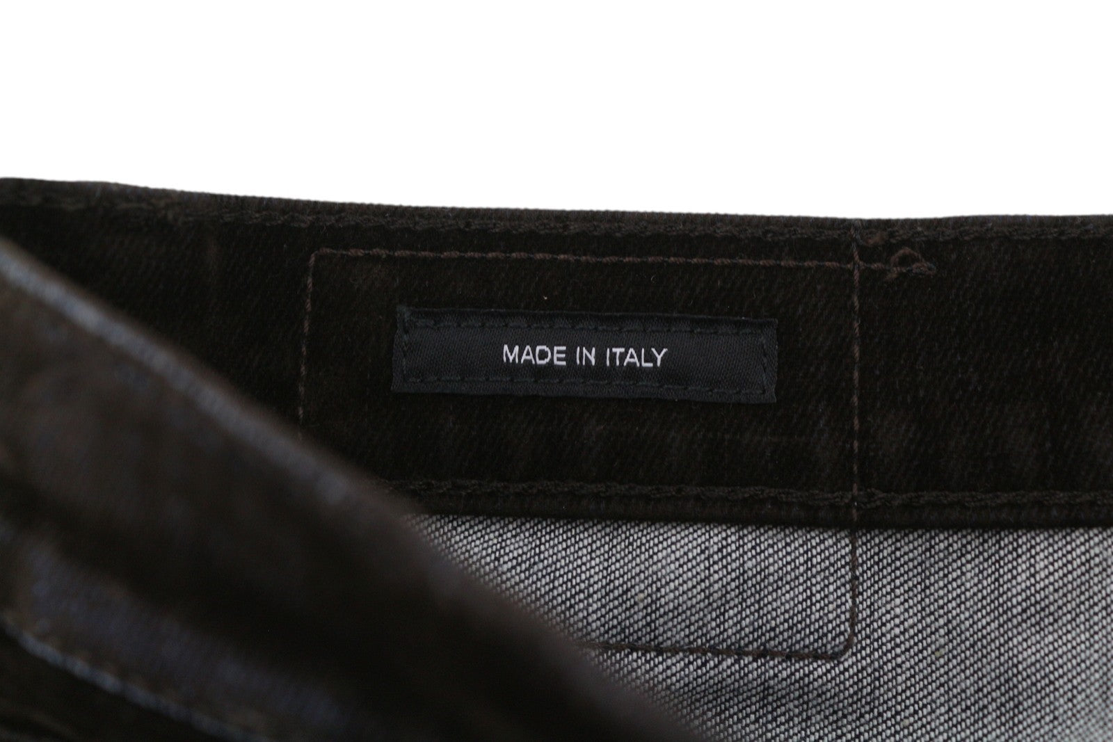 R13 Jean Women Jeans 27 Flocked Brown High Rise Straight Fit Zipper RRP€699