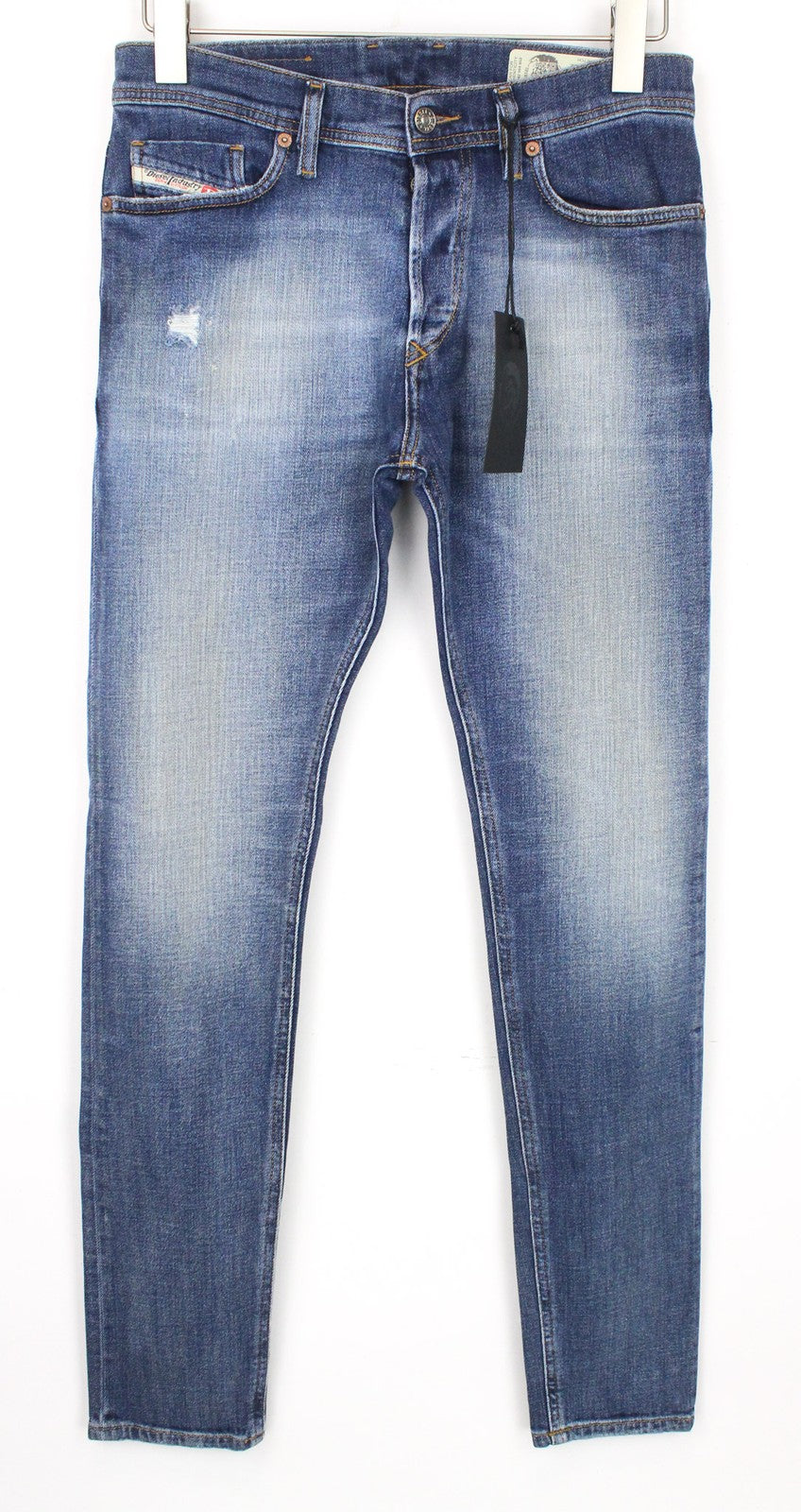 DIESEL Tepphar-X 0870H Men's Jeans W26/L32 Carrot Fit Blue Stretch Boys Denim