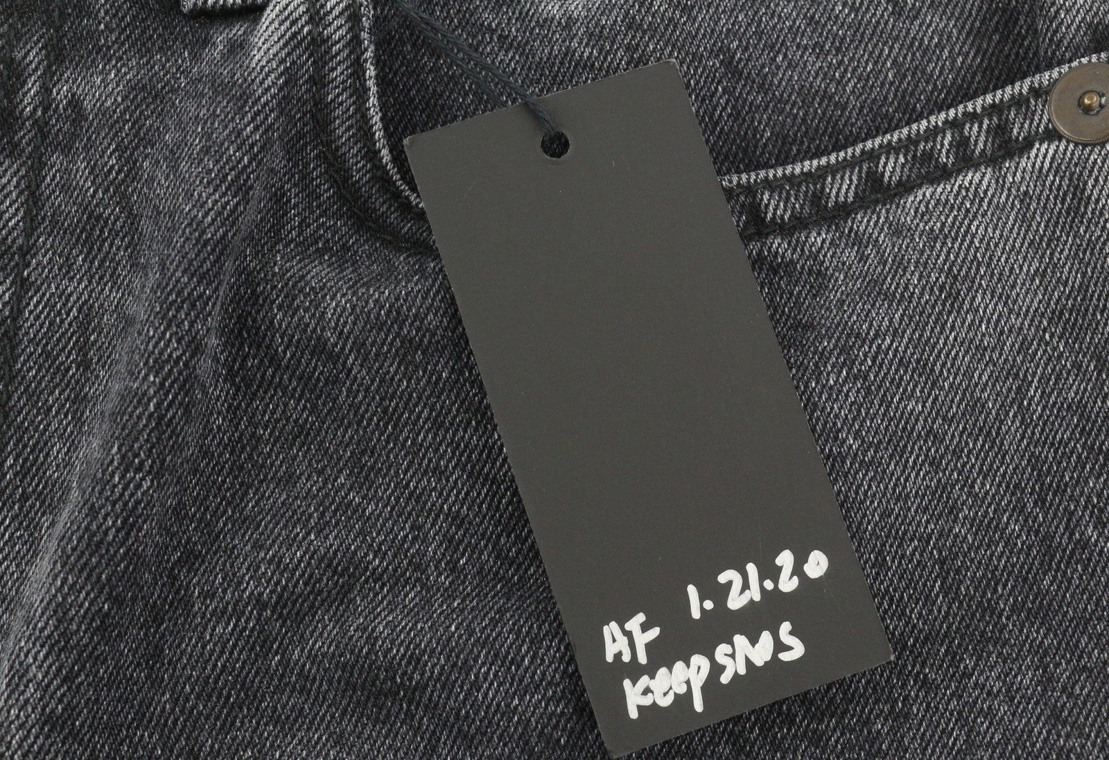 R13 Zip-Off Axl Slim With Leather Legs Women Jeans 27 Stone Black Denim RRP€999