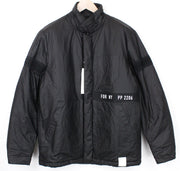 REPLAY Men's Jacket 2XL Black Zip Snaps Long Sleeve Single-Breast with Logo