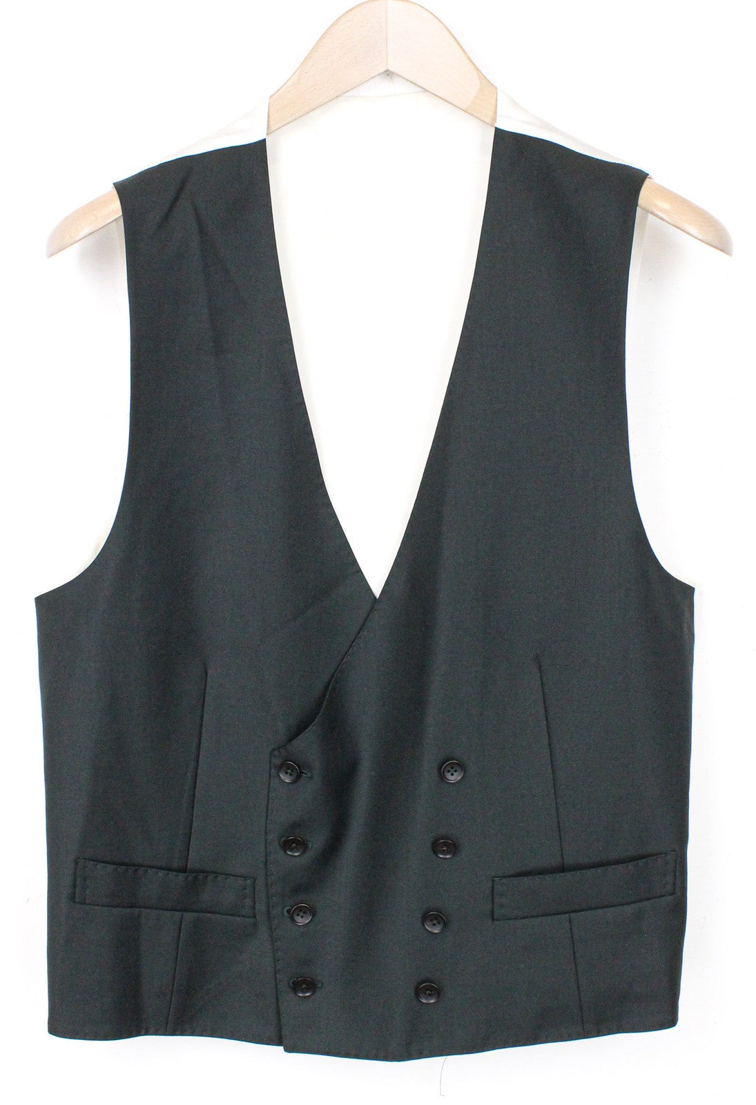 SUITSUPPLY Ferrara Men's Suit UK40S Green Wool Waistcoat & Trousers 2 Piece Set