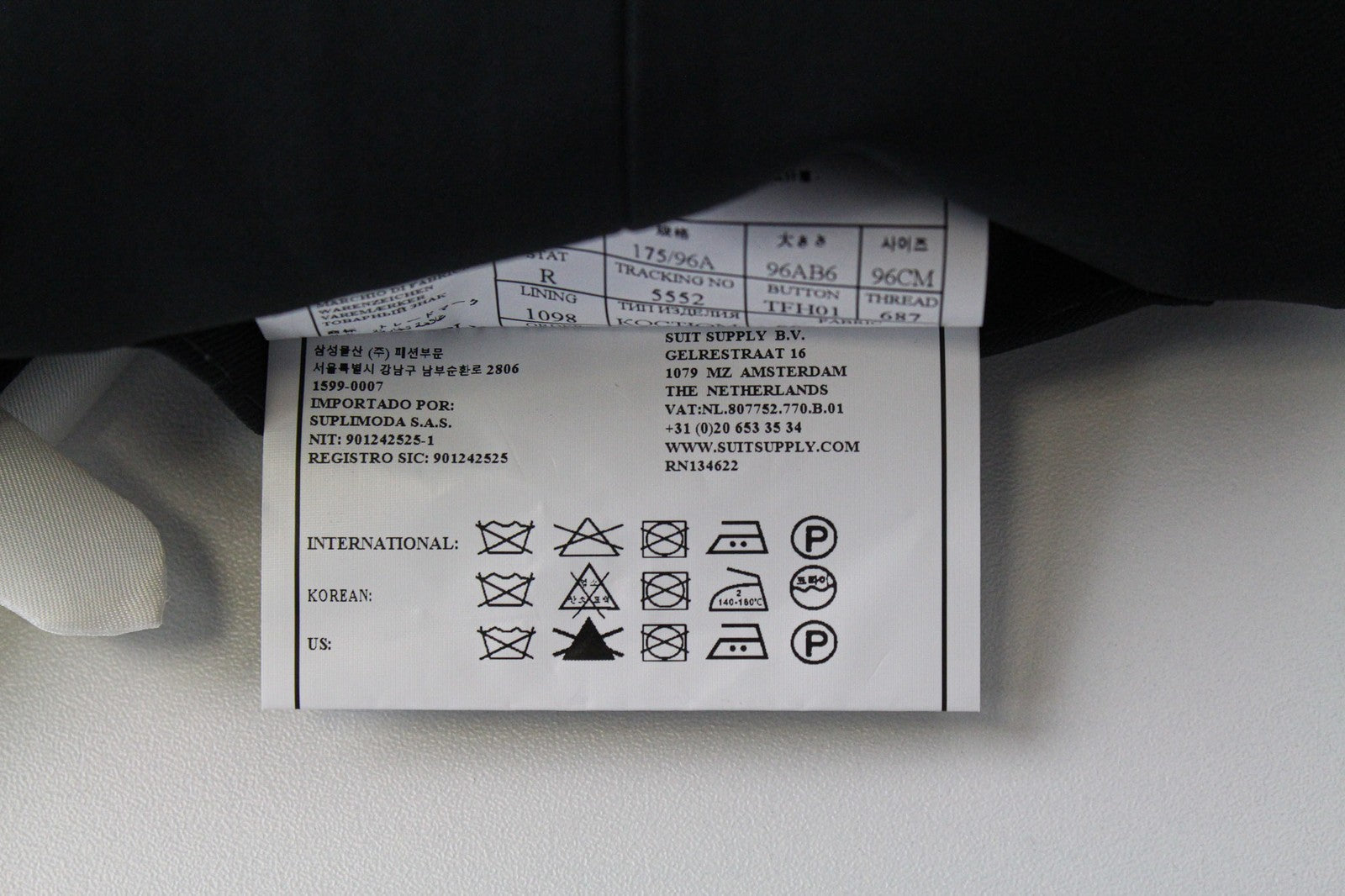 SUITSUPPLY Ferrara Men's Suit UK38R Green Wool 2Pc Set with Waistcoat & Pants