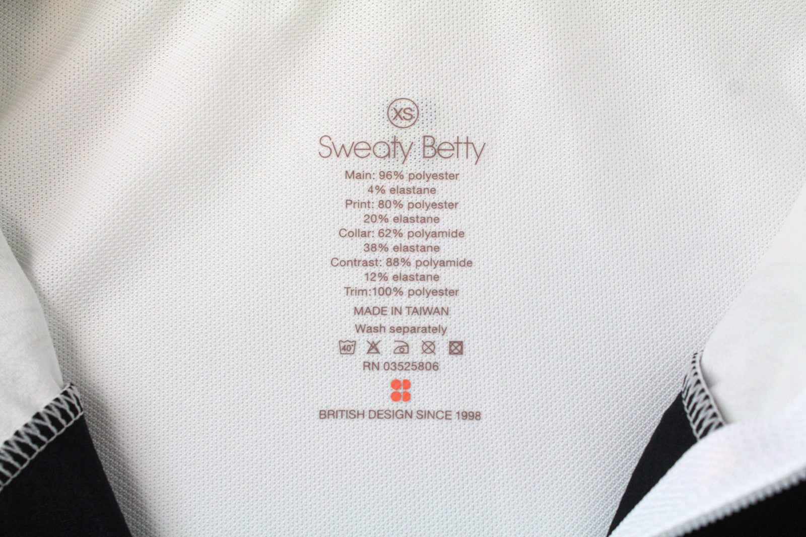 SWEATY BETTY Volley Women Dress XS Tennis White Floral Stretch Sportwear