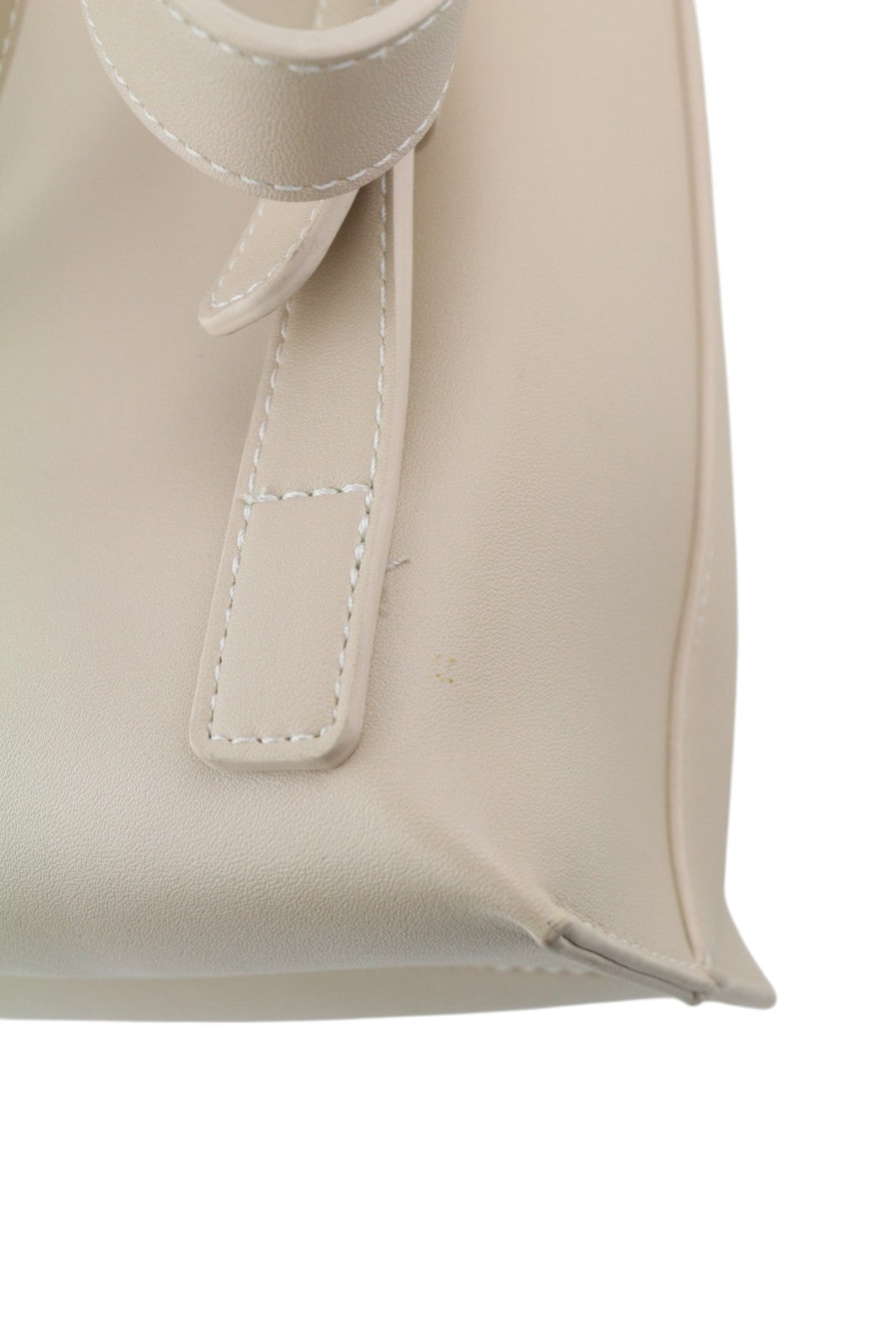 O BAG Zaino Women Bag OS Light Beige Double Handles Magnetic Closure Backpack