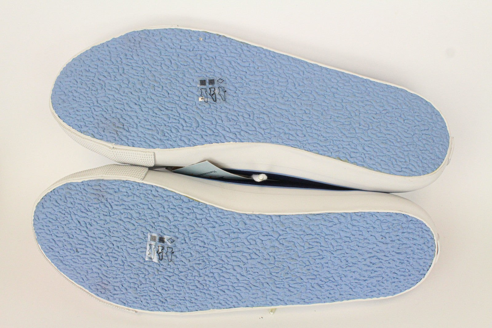 HARMONT & BLAINE Men's Sneakers EU44 Blue Denim-Like Low-Top Embroidered Shoes