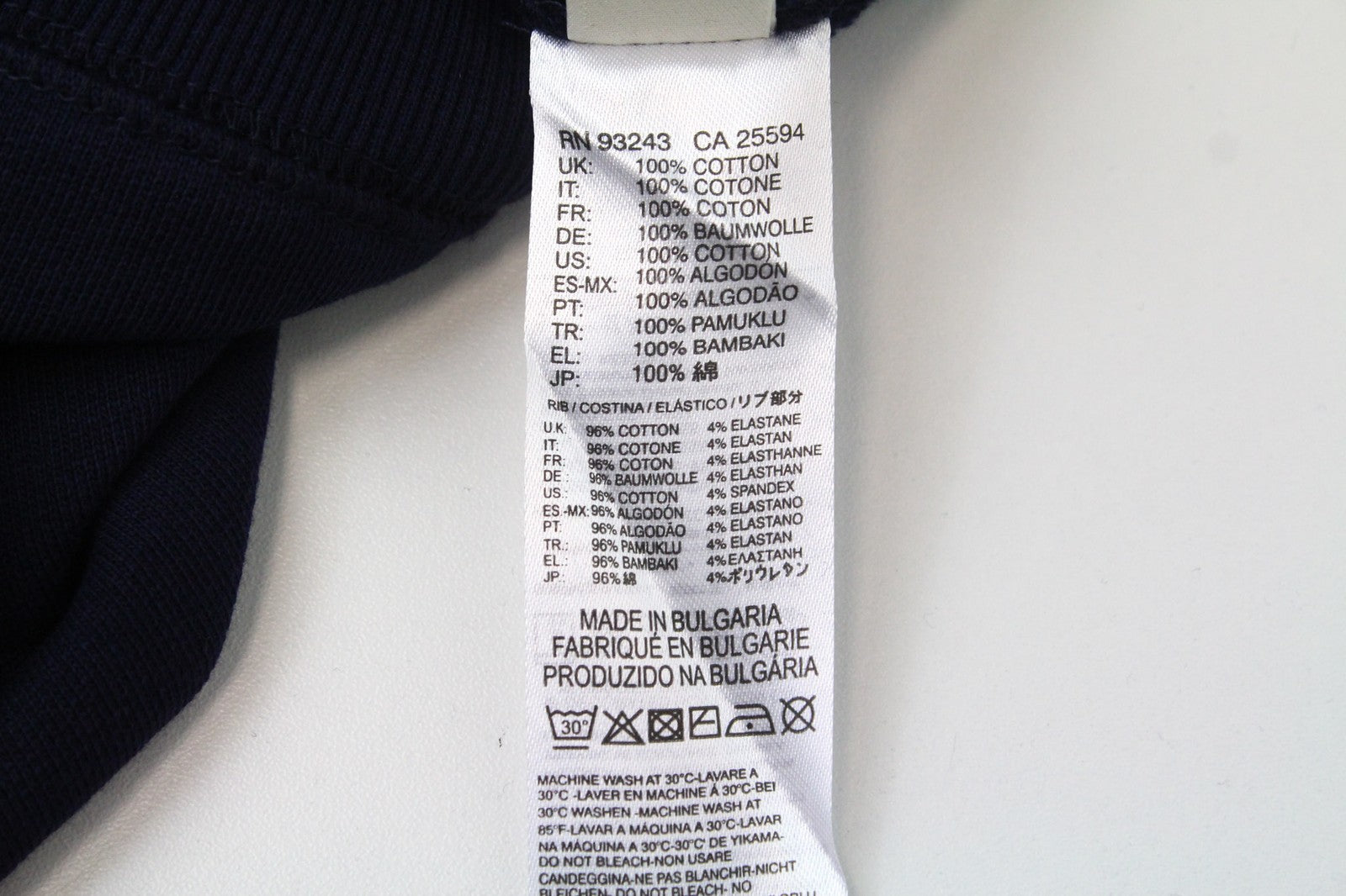 DIESEL S-Joe-B Felpa Men's Sweatshirt L Navy Fleece Logo Crew Jersey Classic