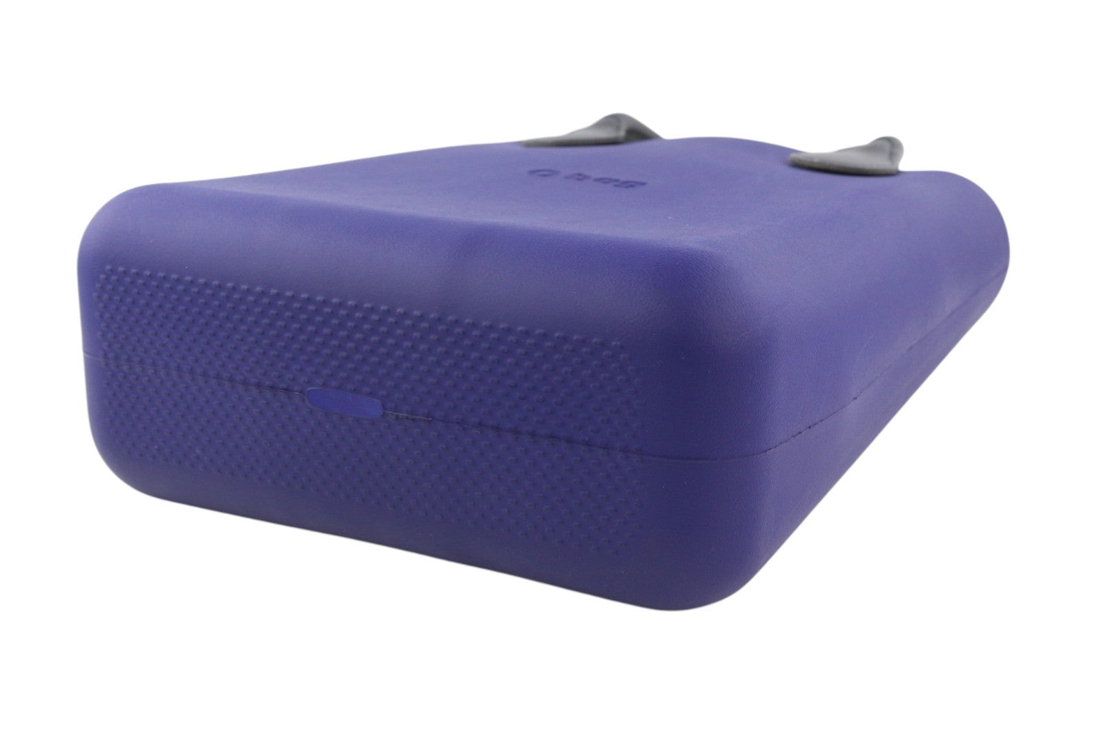 O BAG Chic Women Bag OS Blue Double Handles Inner Bag Mini Tote Square Logo