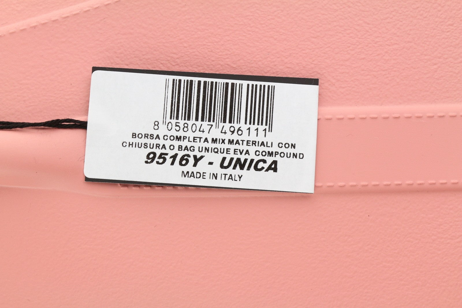 O BAG Unique Women Bag OS Pink Textured Silicon Waterproof Double Handles Casual