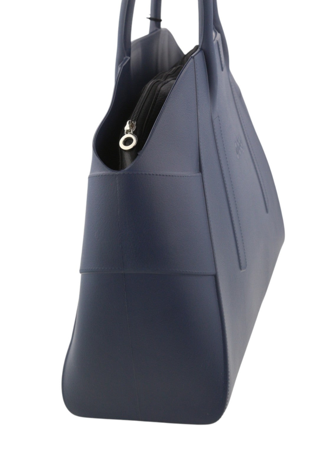 O BAG Unique Women Bag OS Blue With Inner Bag Silicon Waterproof Double Handles