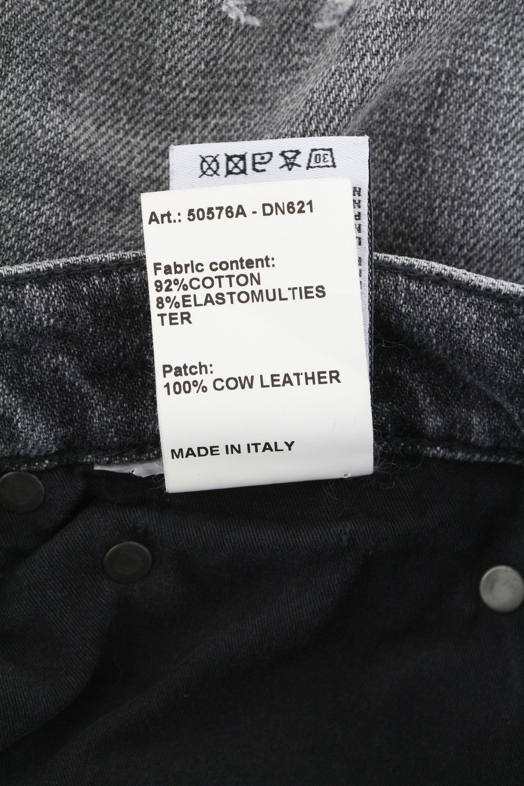 R13 Jennie Tapered Women Jeans 27 Vintage Grey Washed Ripped Distress RRP€540