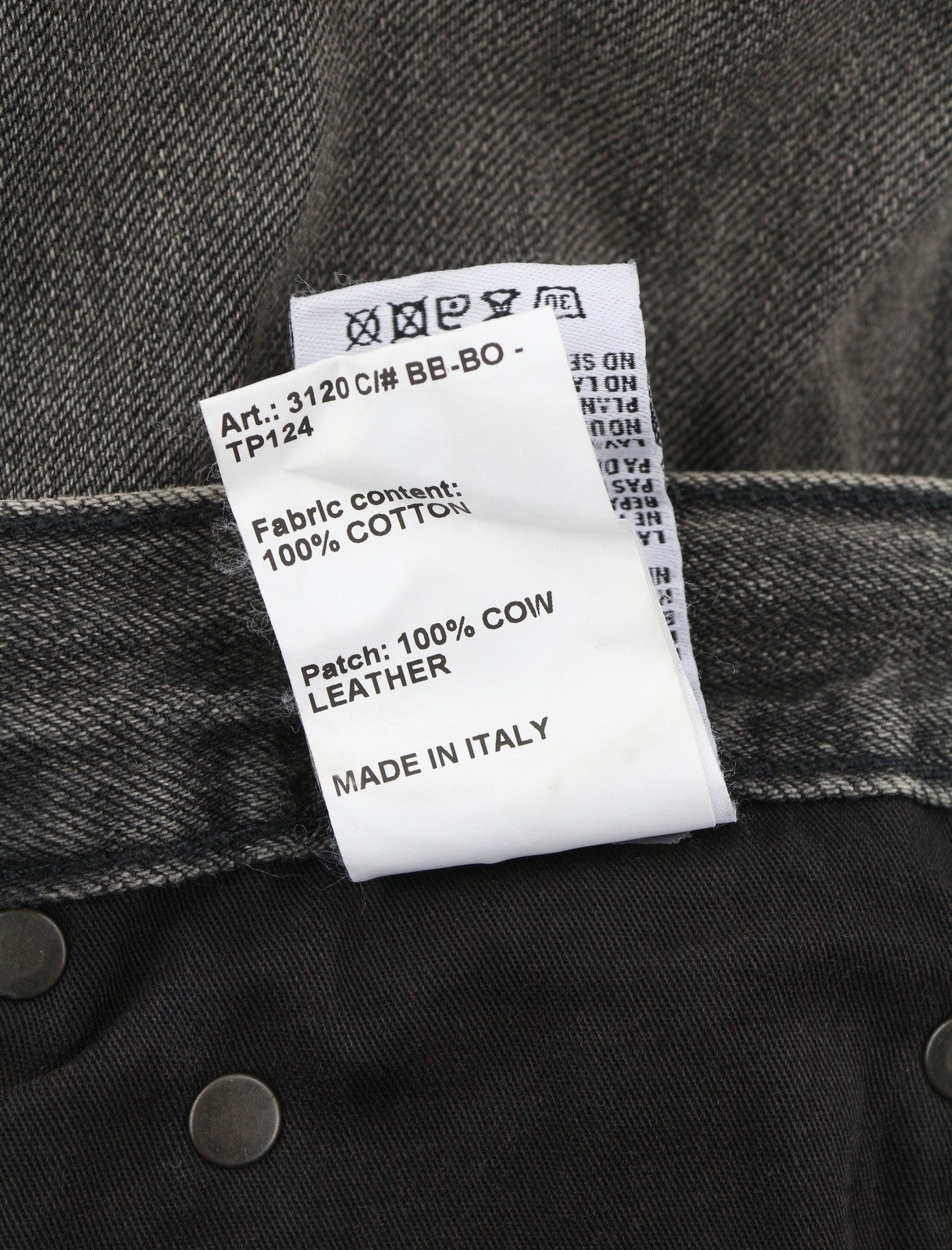 R13 Damon Pleated Women Jeans 28 Ellery Black Faded Washed Straight Wide Leg