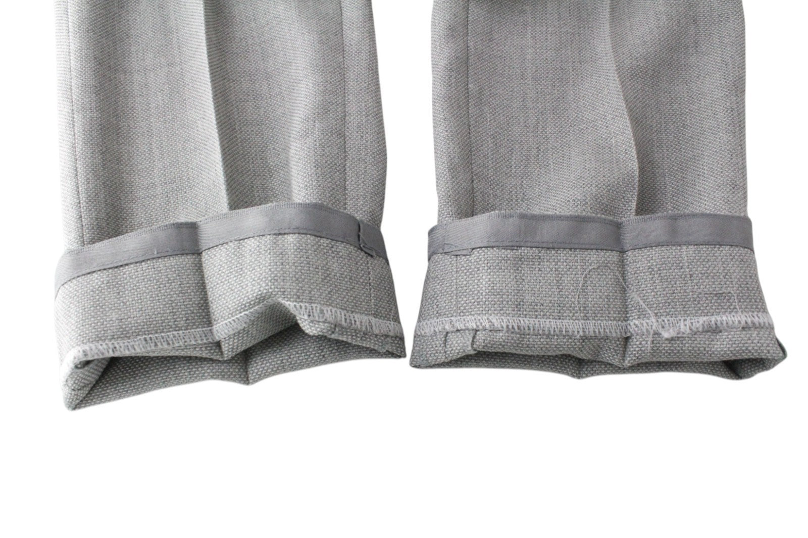 SUITSUPPLY Havana Jetted Men's Suit UK44R Slim Fit Grey Pure Wool 2Pc Melange