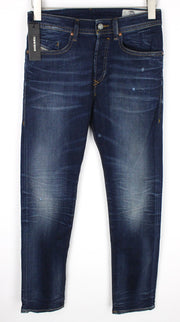 DIESEL Buster 069AH Men's Jeans W27/L30 Boys Blue Tapered Stretch Cotton Denim
