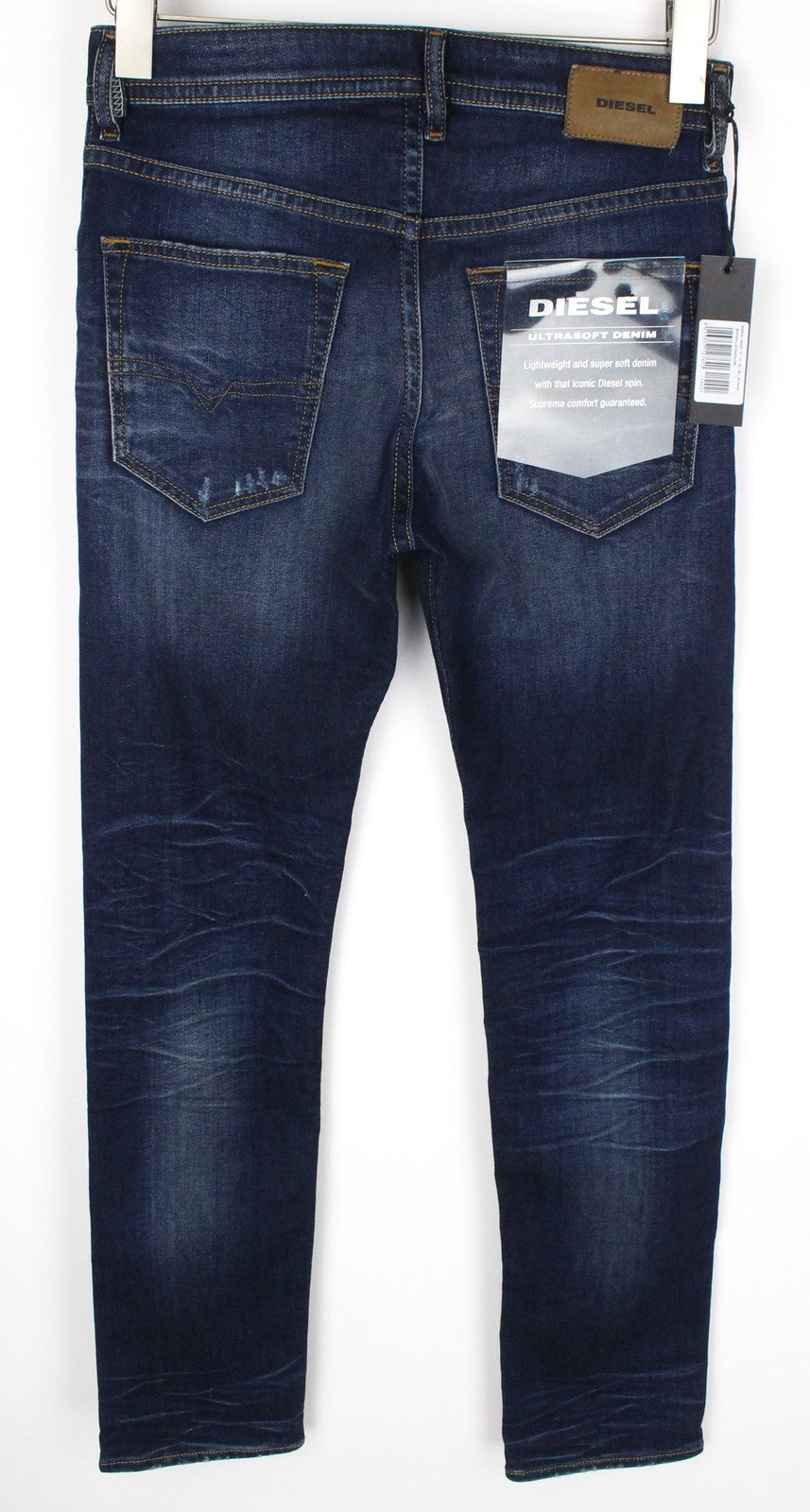 DIESEL Buster 069AH Men's Jeans W27/L30 Boys Blue Tapered Stretch Cotton Denim