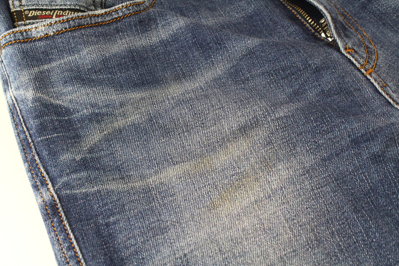 DIESEL D-Amny 086AN Men's Jeans W29/L30 Skinny Blue Stretch Denim Cotton Wash