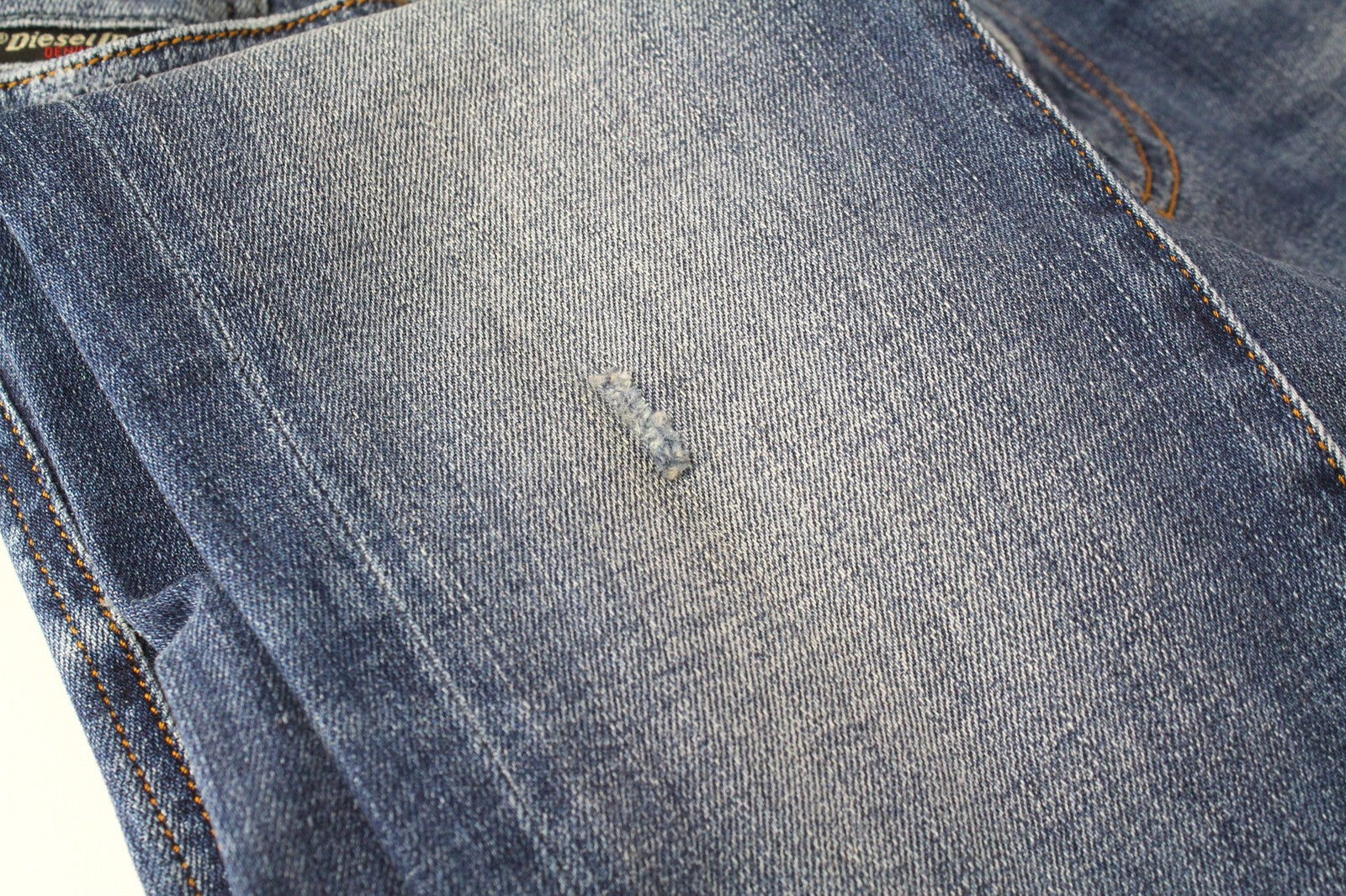 DIESEL D-Amny 086AN Men's Jeans W29/L30 Skinny Blue Stretch Denim Cotton Wash