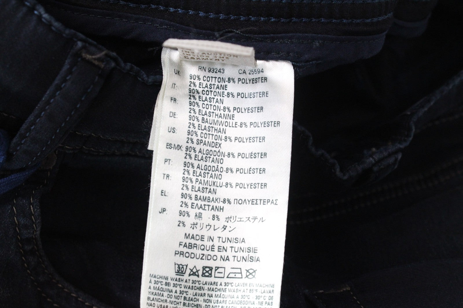 DIESEL Krooley-NE 0686F Men's W26 Jogg Jeans Blue Stretch Cotton Slim Fit Wash