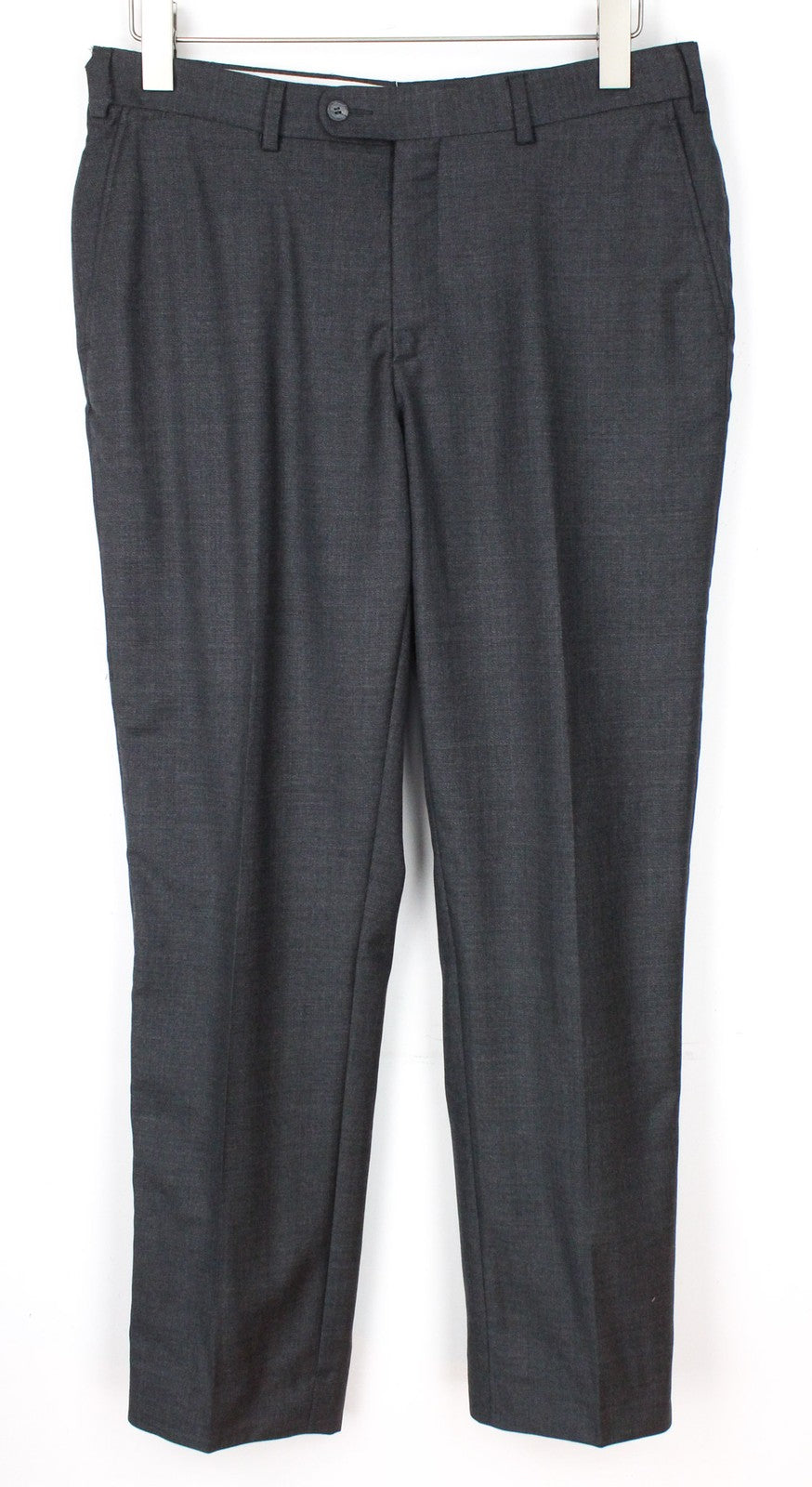 SUITSUPPLY Lazio Men's Suit UK38R Grey Wool S110s Slim 2Pc Perennial Sharkskin