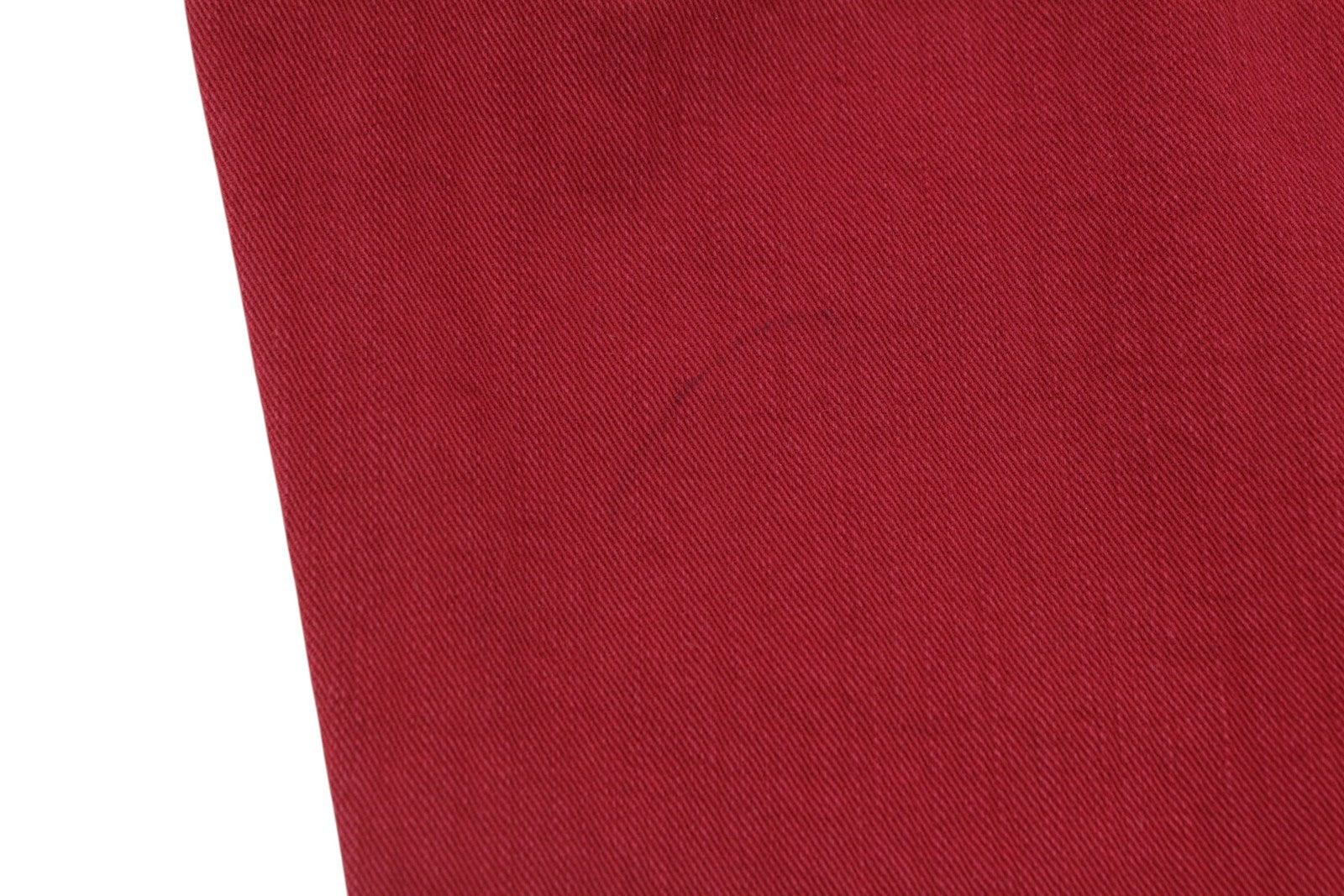 R13 Boy Straight Women Trousers 27 Vivid Red Stretch Ankle Length Zip RRP€499