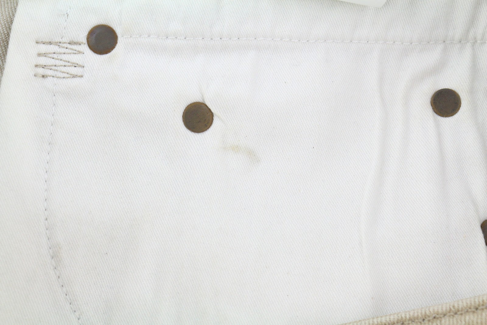 R13 Boy Straight Women Jeans 27 Sand Stretch Ankle Cropped Faded Brown RRP€549