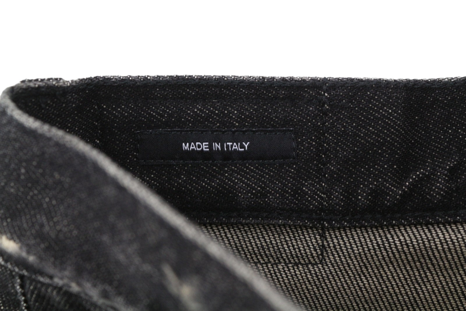 R13 New Double Classic Women Jeans 27 Abbey Black Faded Skirted Straight RRP€750