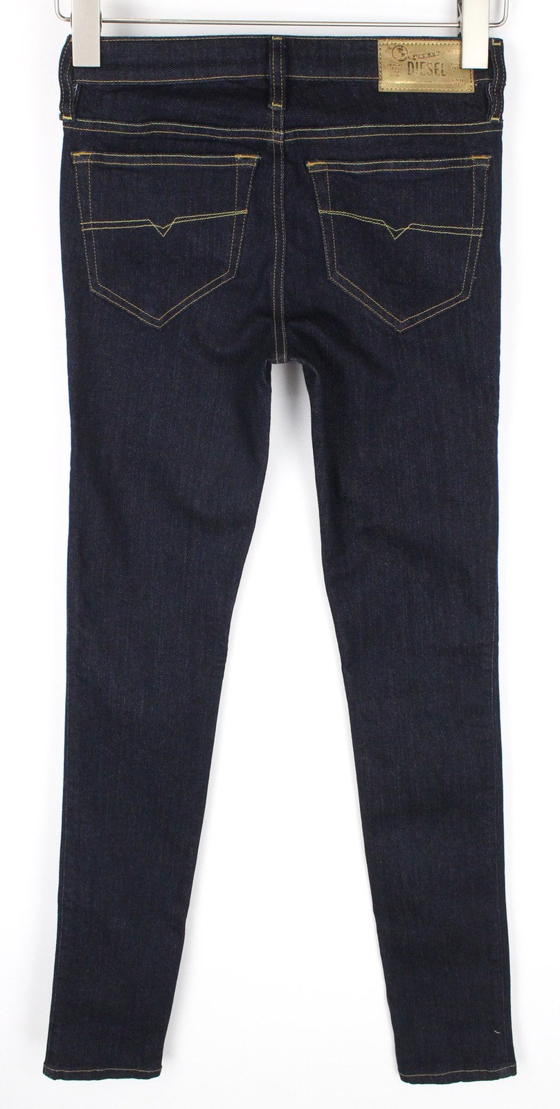 DIESEL Skinzee 0813C Women's Jeans W26/L32 Dark Blue Super Slim Skinny Stretch