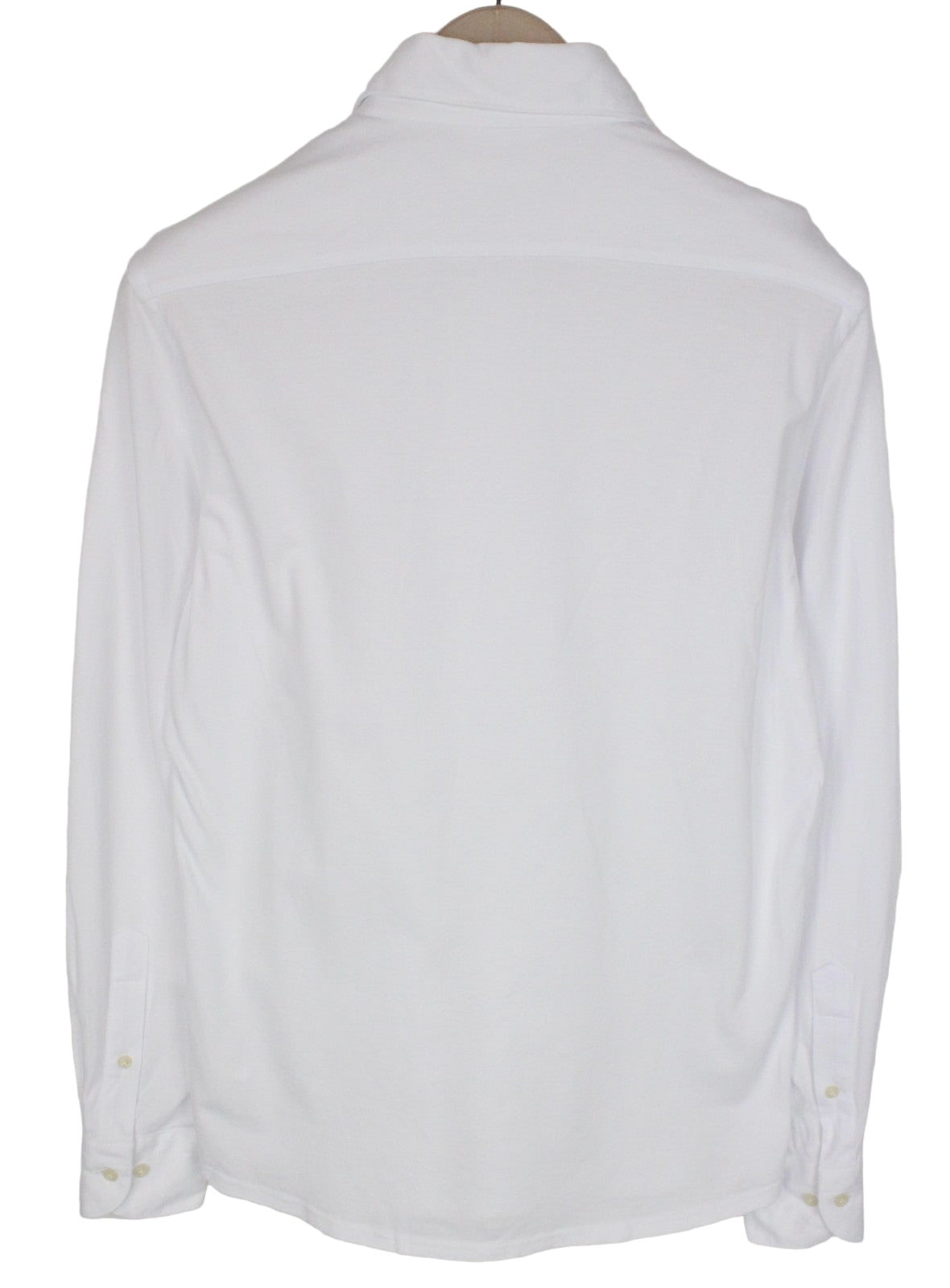 SUITSUPPLY Shirt 37/ 14 1/2/38/ 15 White Extra Slim Cotton Polo Formal
