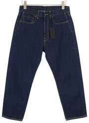 R13 Double Pocket Boyfriend Women Jeans 27 Riley Indigo Ankle Cropped Regular