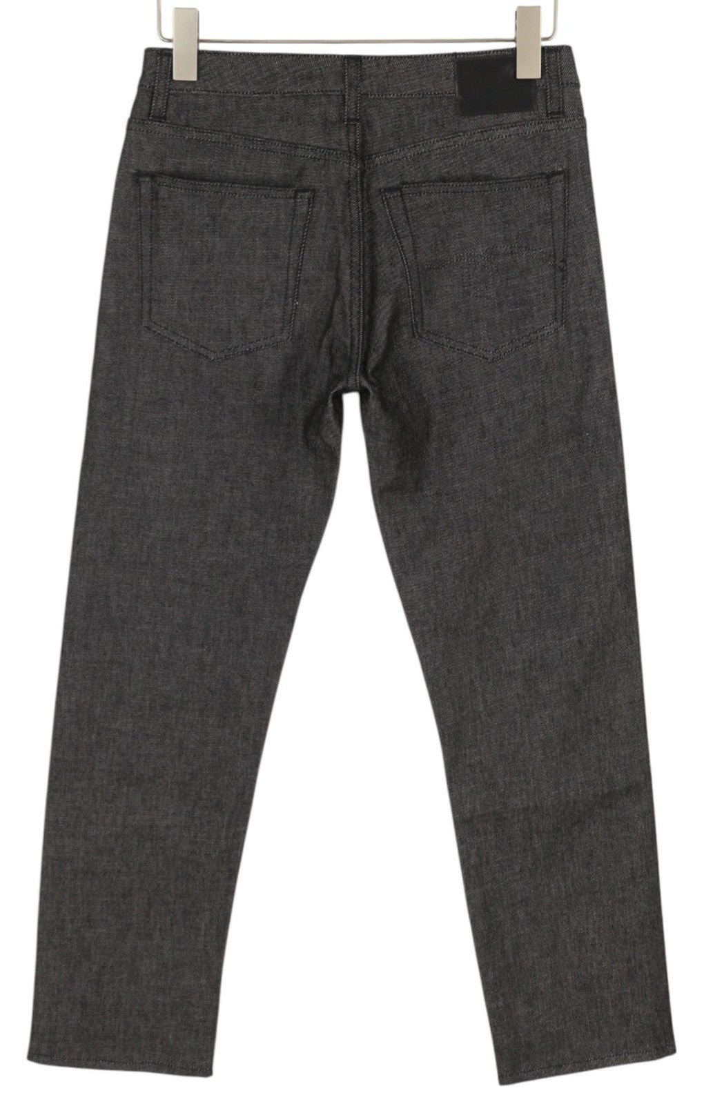 R13 Boy Straight Women Jeans 26 Vintage Grey Zip Fly Dark Denim Pockets Casual