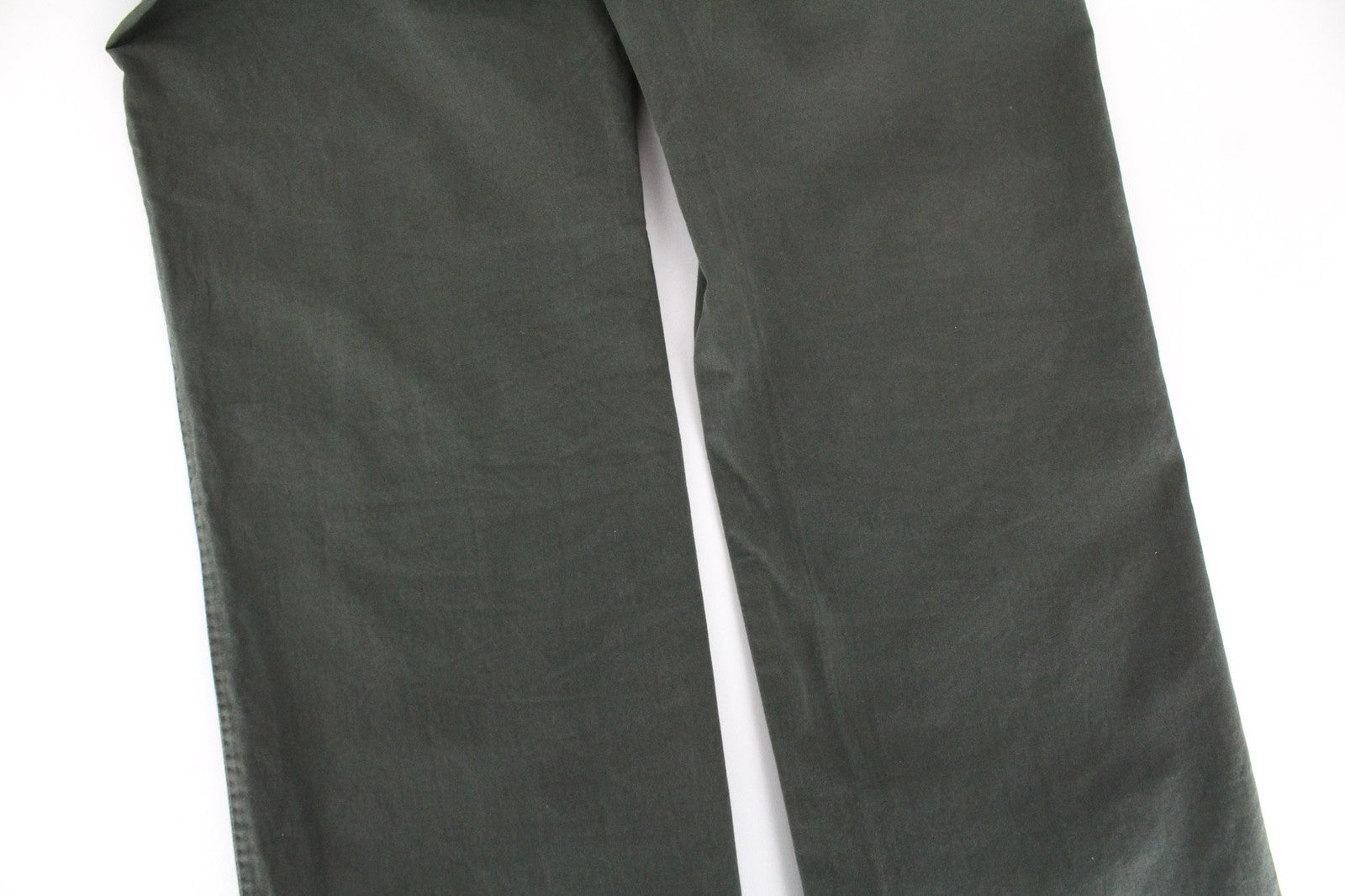 SUITSUPPLY Porto Novo Men's Trousers UK32R Green Cotton Stretch Lined Pants