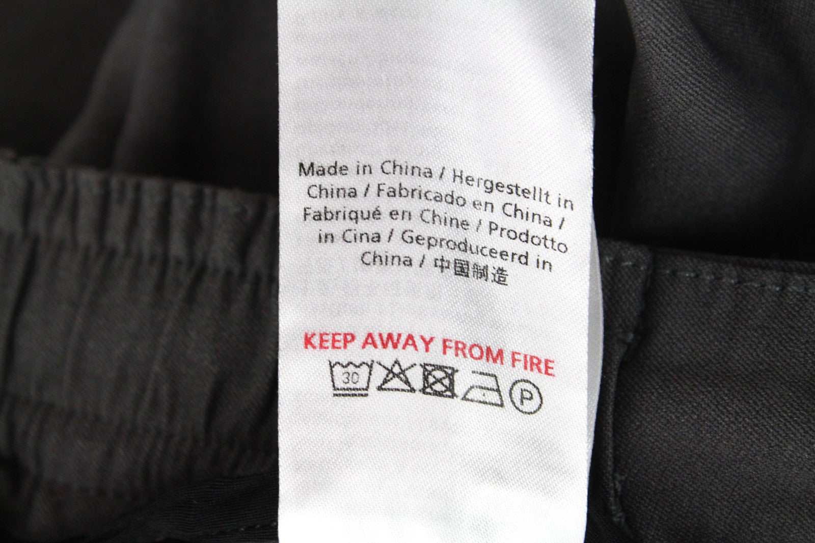 DENHAM Preston Women's Trousers S Grey Stretch Pleated Zip Classic Pants