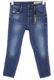 DIESEL Babhila 089AH Women's Jeans W25/L30 Dark Blue Slim Skinny Stretch Fit