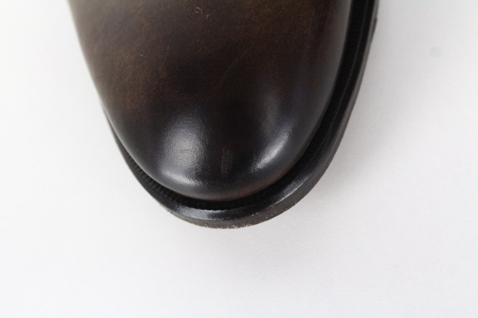 SUITSUPPLY Men's Formal Shoes EU43 Brown Buckled Leather Low-Top Dress