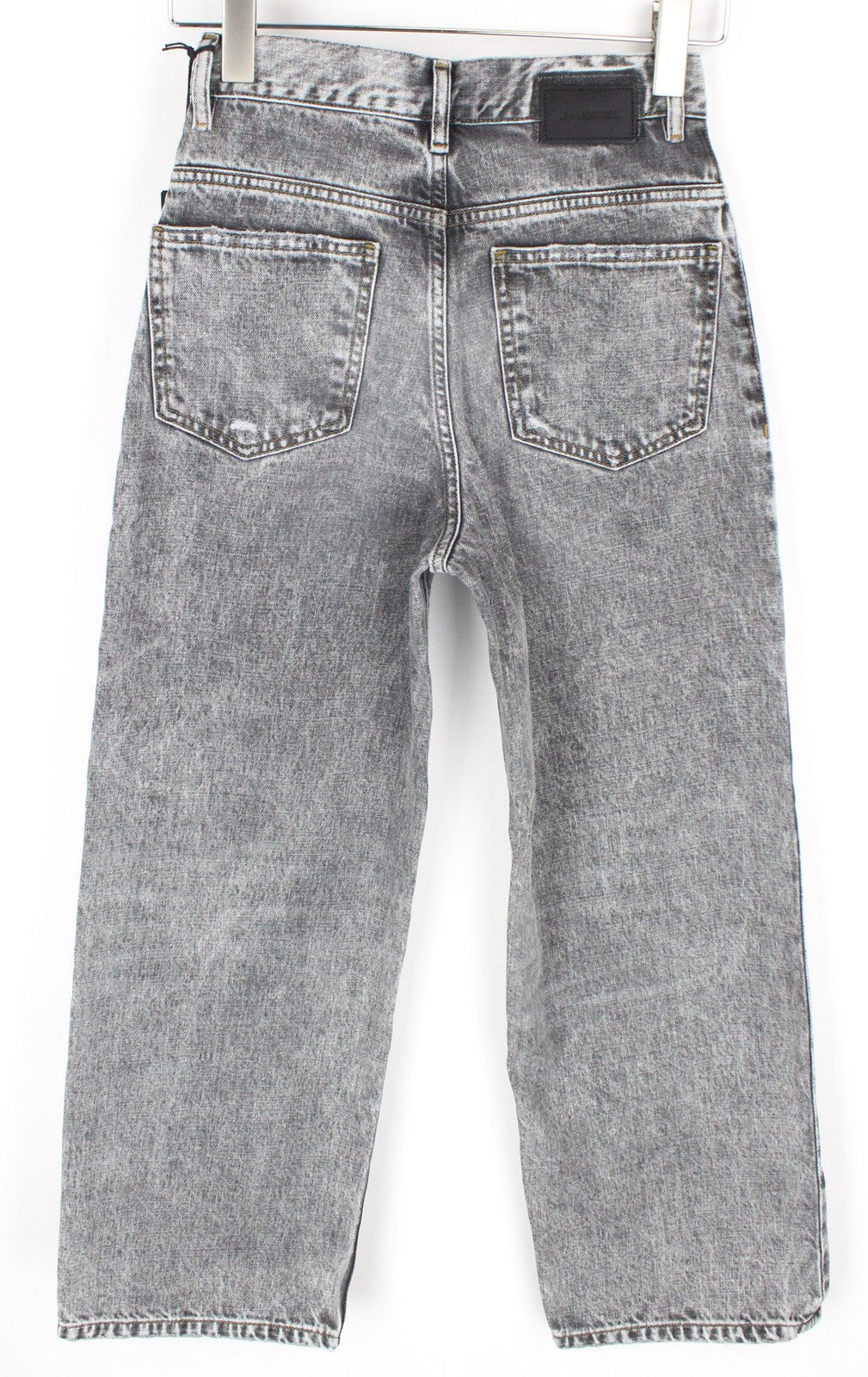 DIESEL Widee 8880X Women's Jeans W23/L30 Grey Cotton Straight Fit Girls Denim