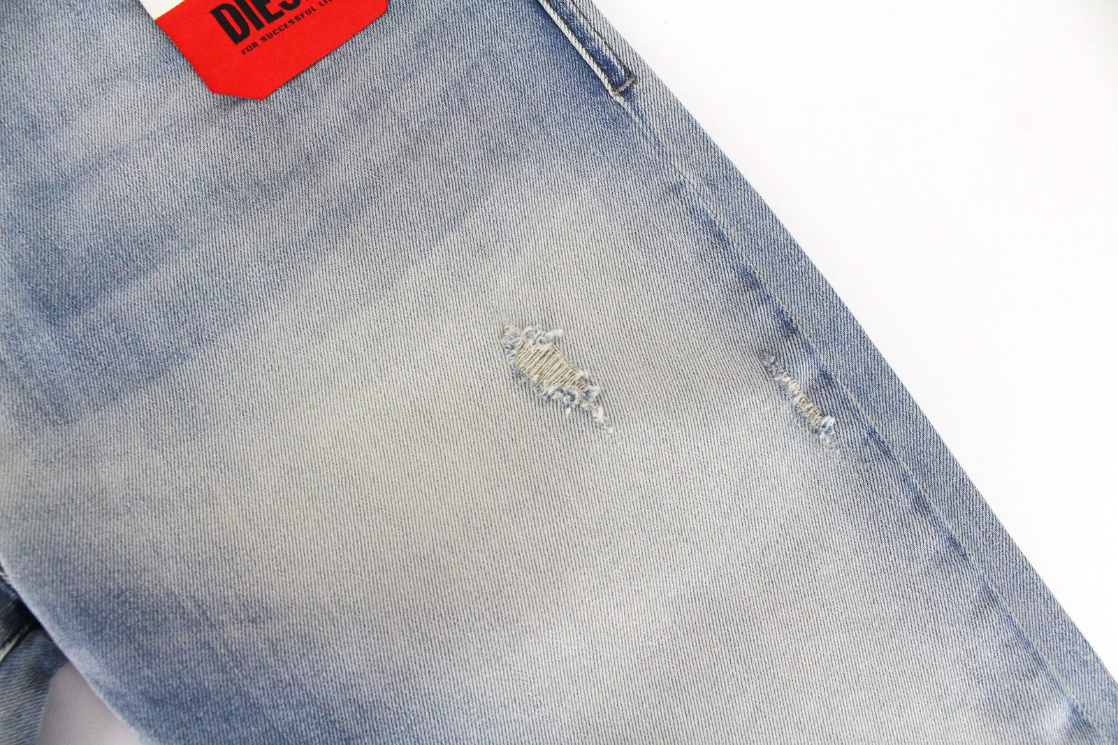 DIESEL D-Strukt 081AP Men's Jeans W28/L30 Blue Tapered Fit Cotton Stretch