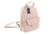O BAG Sofia Women Bag OS Light Pink Double Handles Zipper Closure Logo Backpack