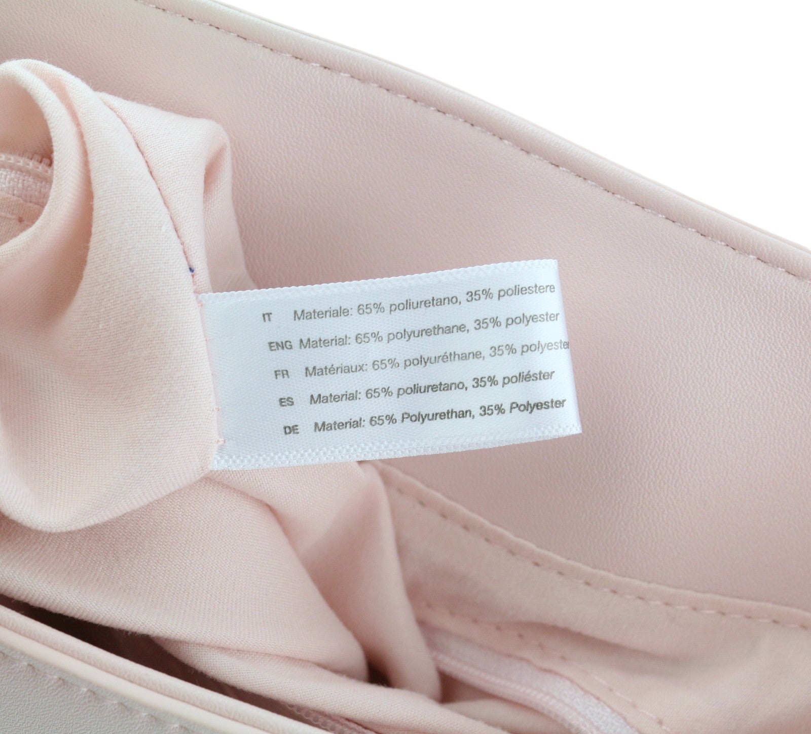 O BAG Zaino Women Bag OS Light Pink Double Handles Magnetic Closure Backpack