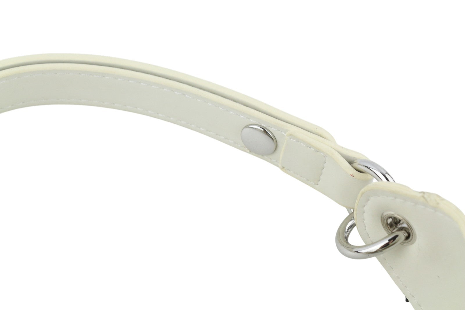 O BAG Ginevra Women Bag OS White Magnetic Closure Lined Hobo Crossbody Casual