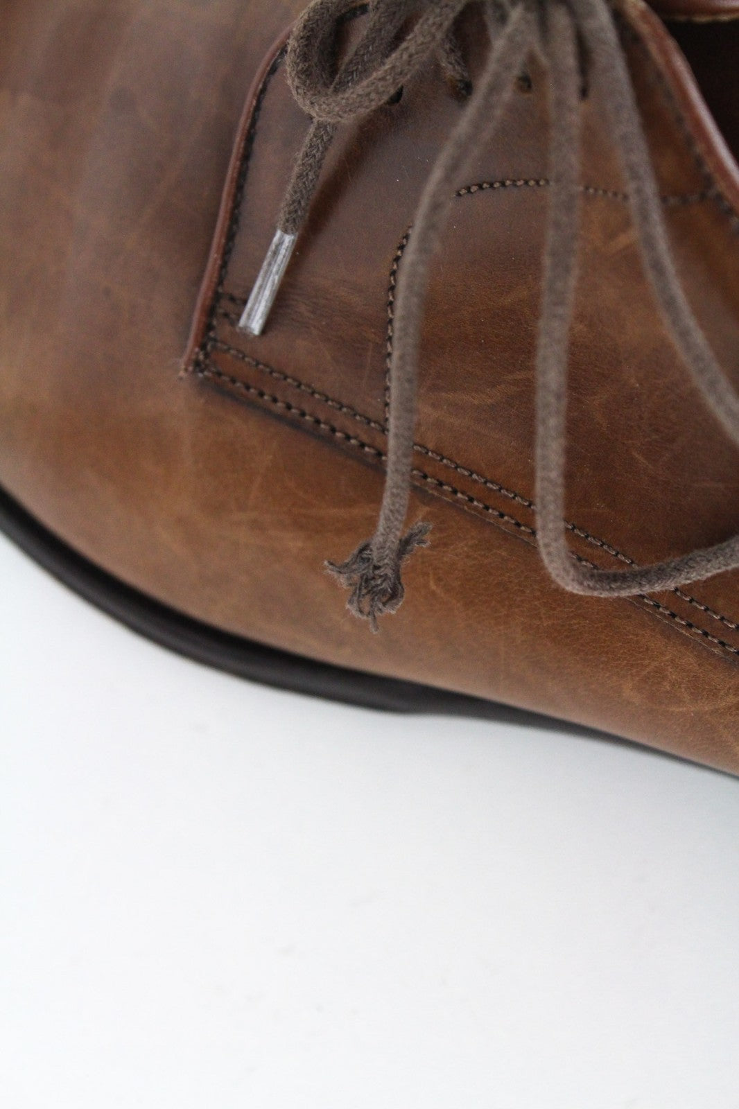 SUITSUPPLY Men's Shoes EU42 Mid Brown Blake Oxford Pure Calf Leather