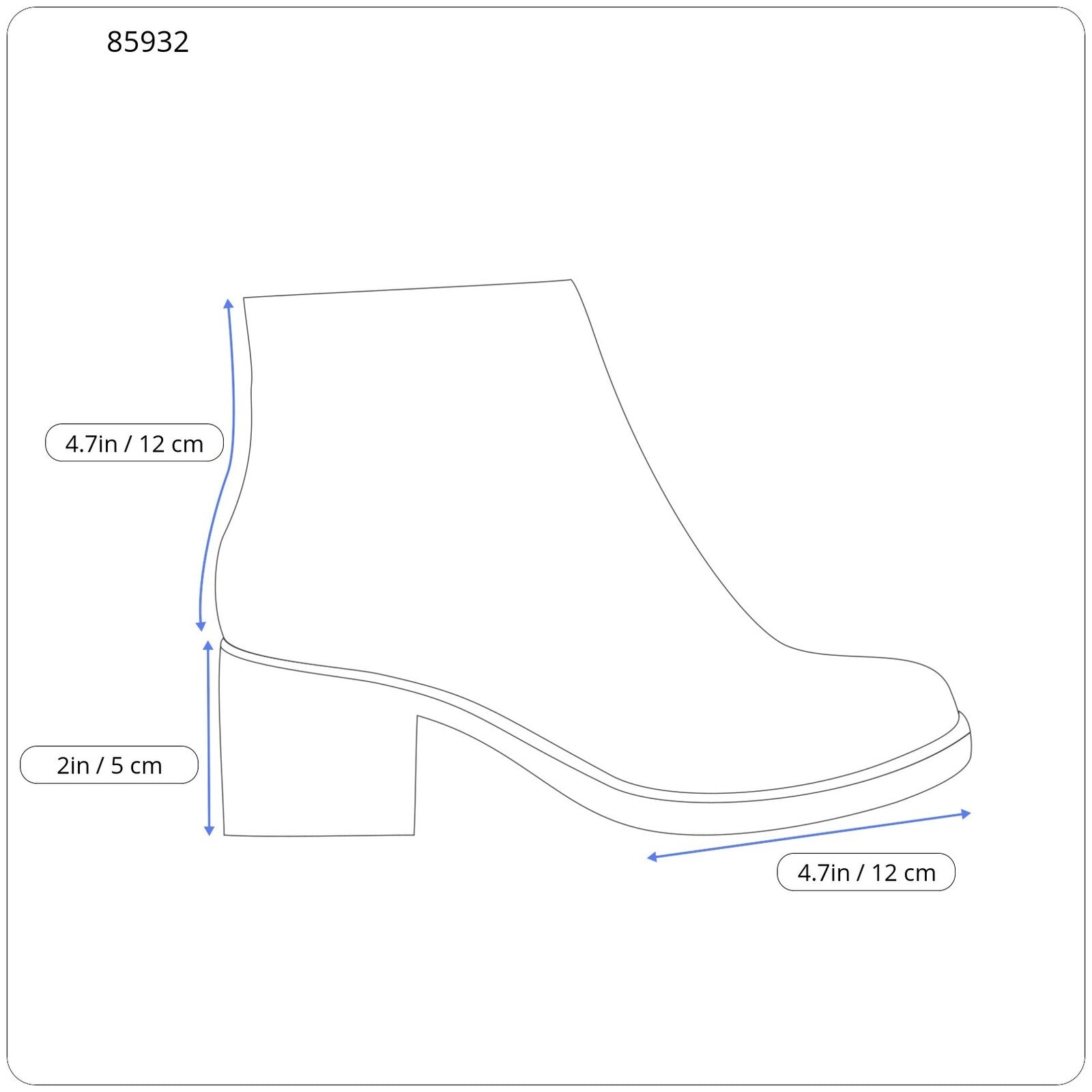 EMPORIO ARMANI Women Boots EU37 Dark Grey Suede Leather Almond Toe Ankle Cowboy