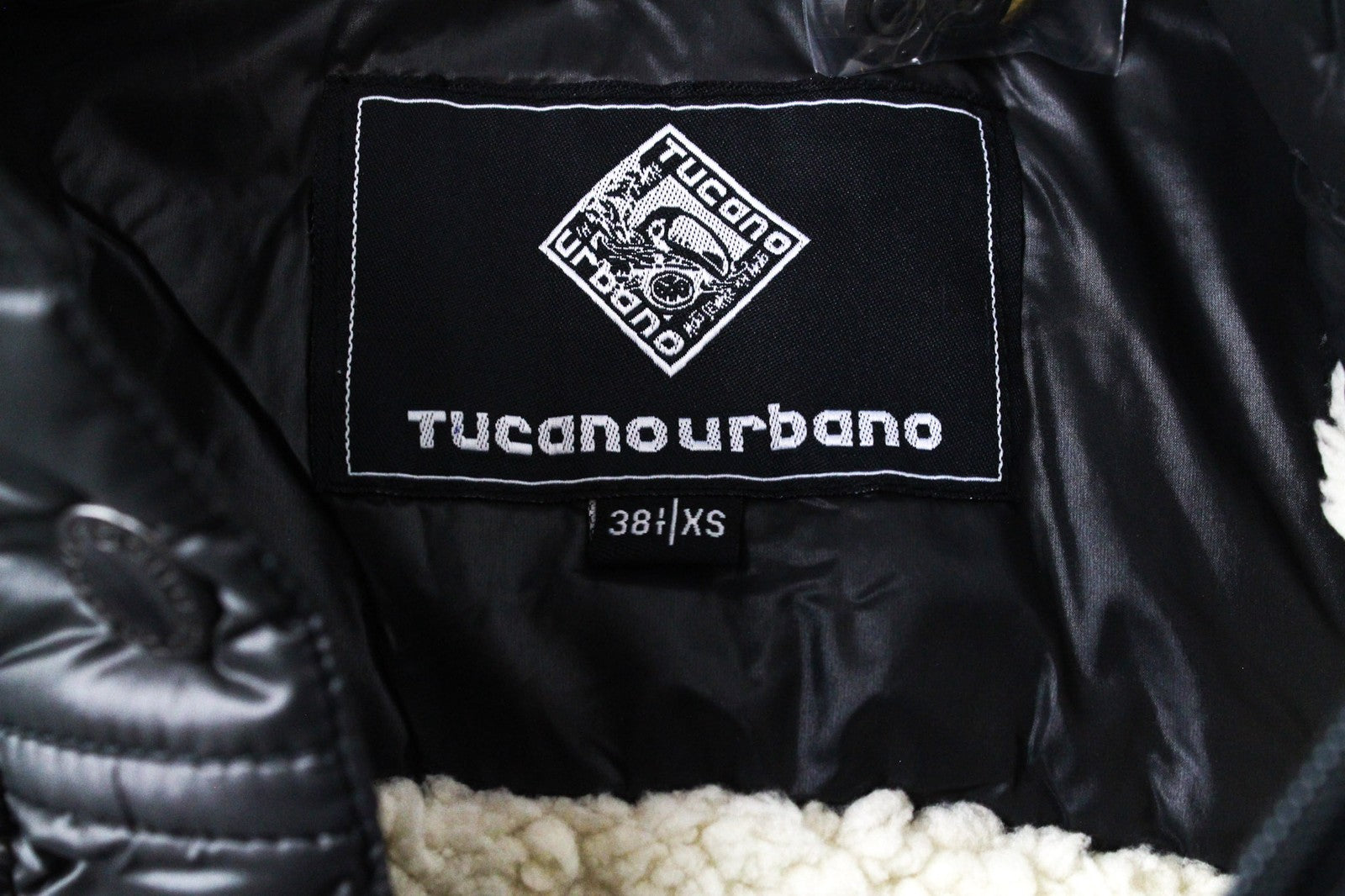 TUCANO URBANO Rudy XS Black Moto Women's Jacket Fleece Lining