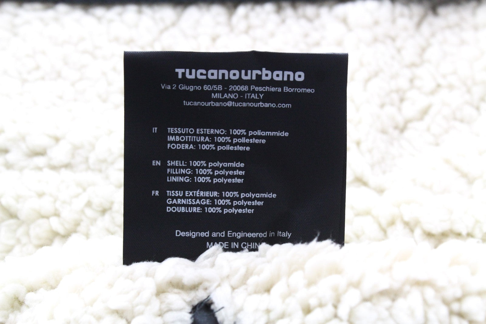 TUCANO URBANO Rudy XS Black Moto Women's Jacket Fleece Lining