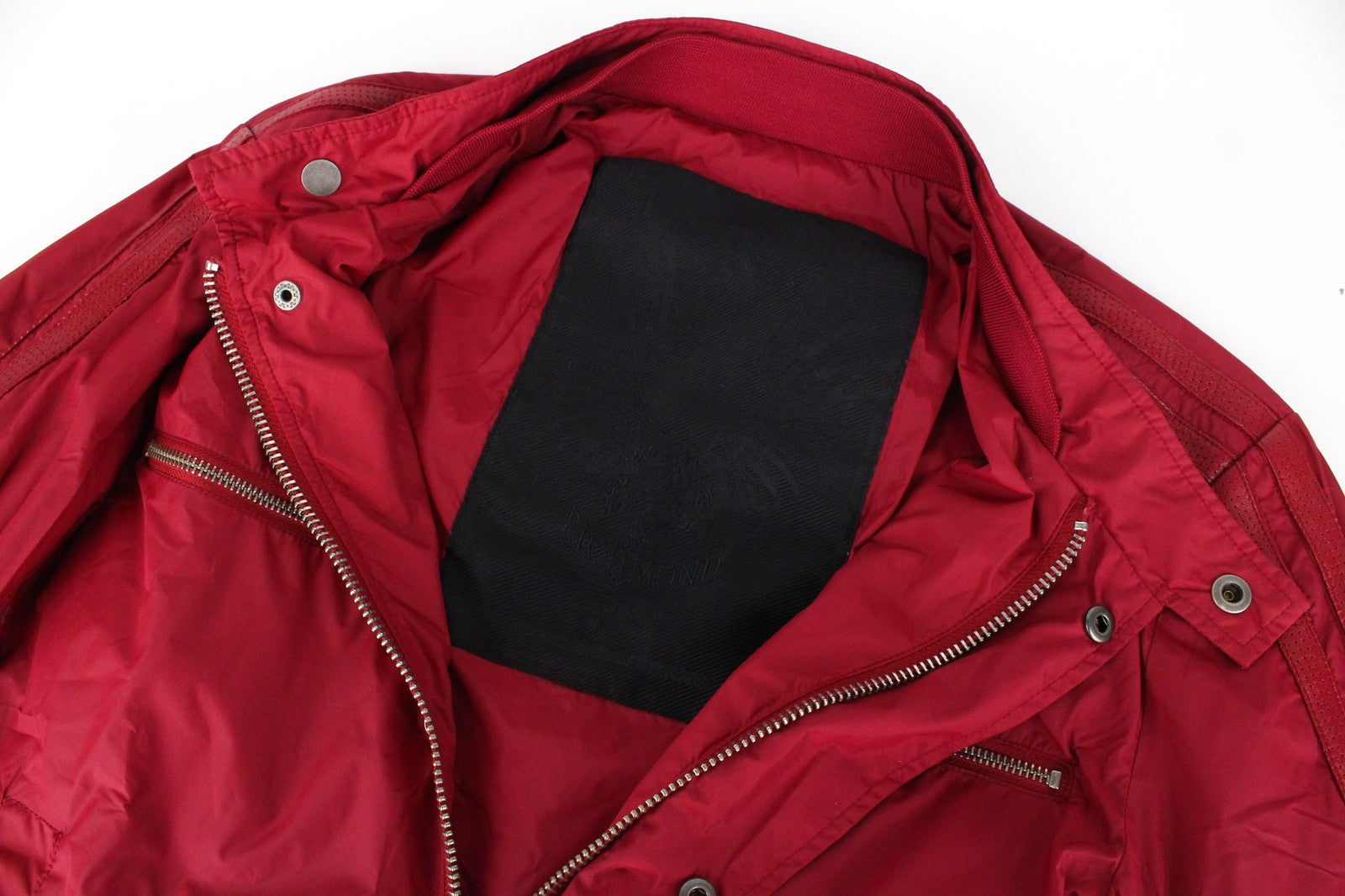 RICHMOND Men's Jacket IT50 Red Lightweight Zip Softshell Outerwear