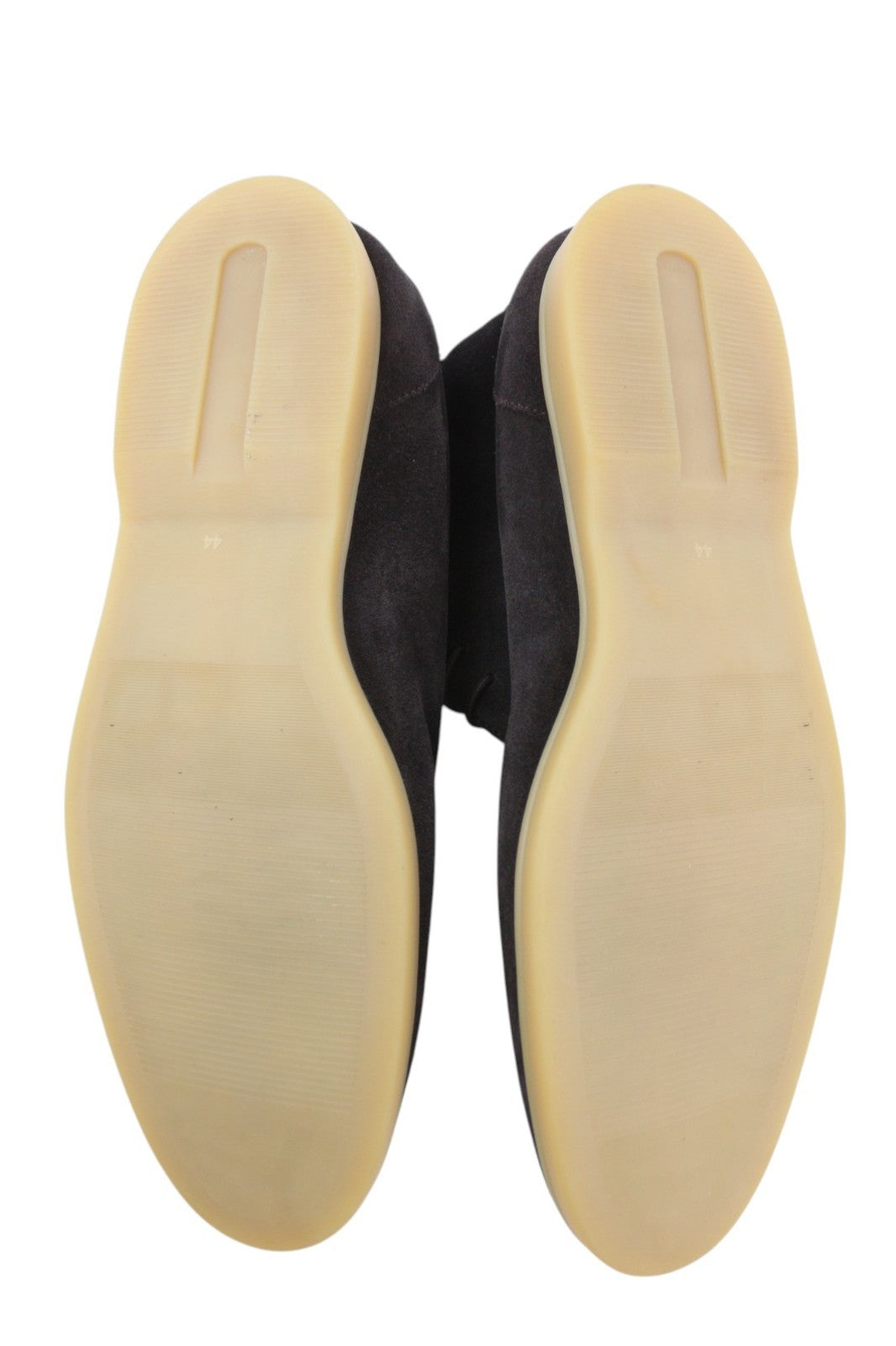 SUITSUPPLY Men's Shoes EU44 Brown Chukka Lace-Up High-Top Leather Suede