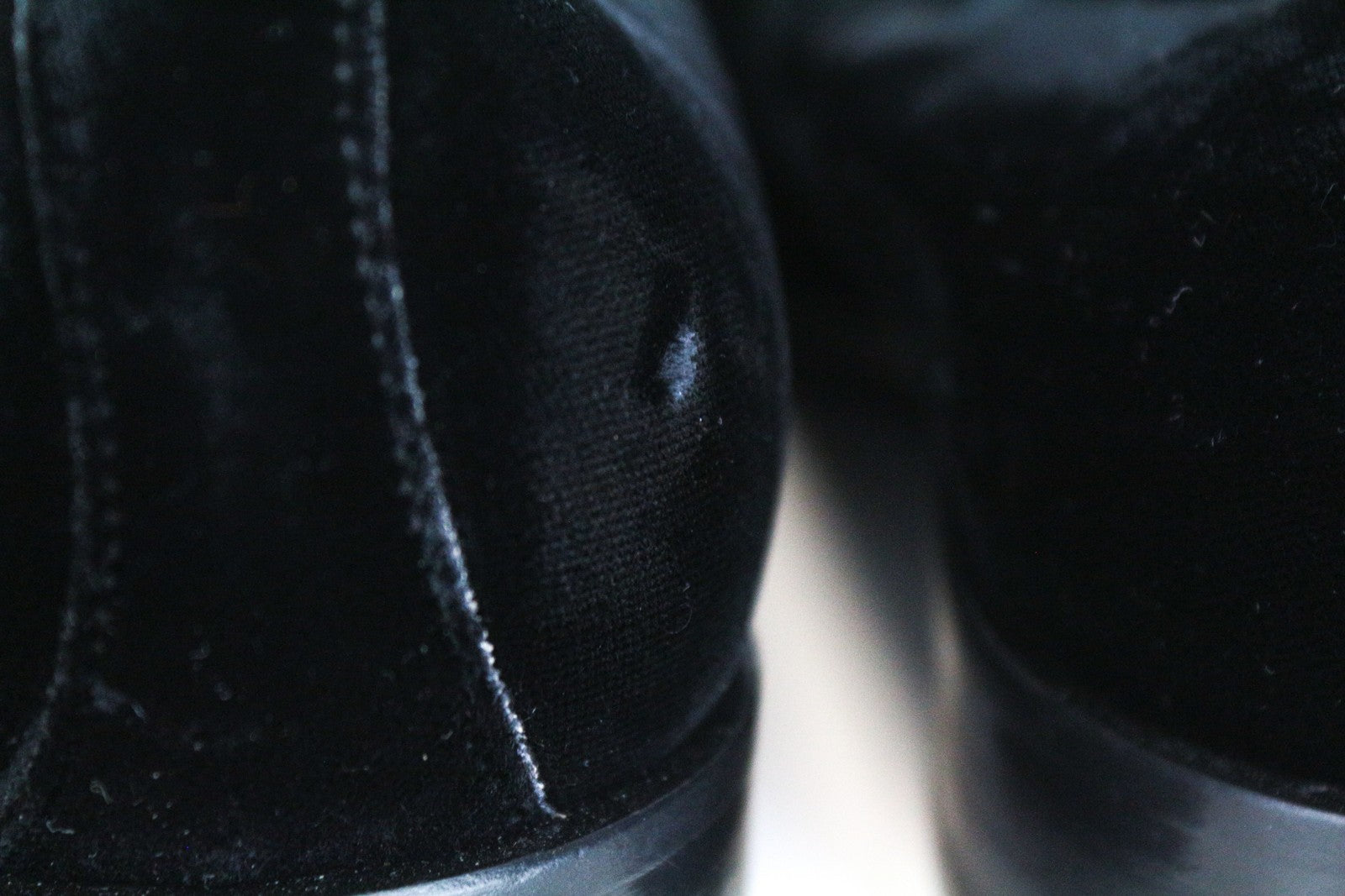 SUITSUPPLY Men's EU41 Black Velvet Slip-On Loafers Formal Tuxedo